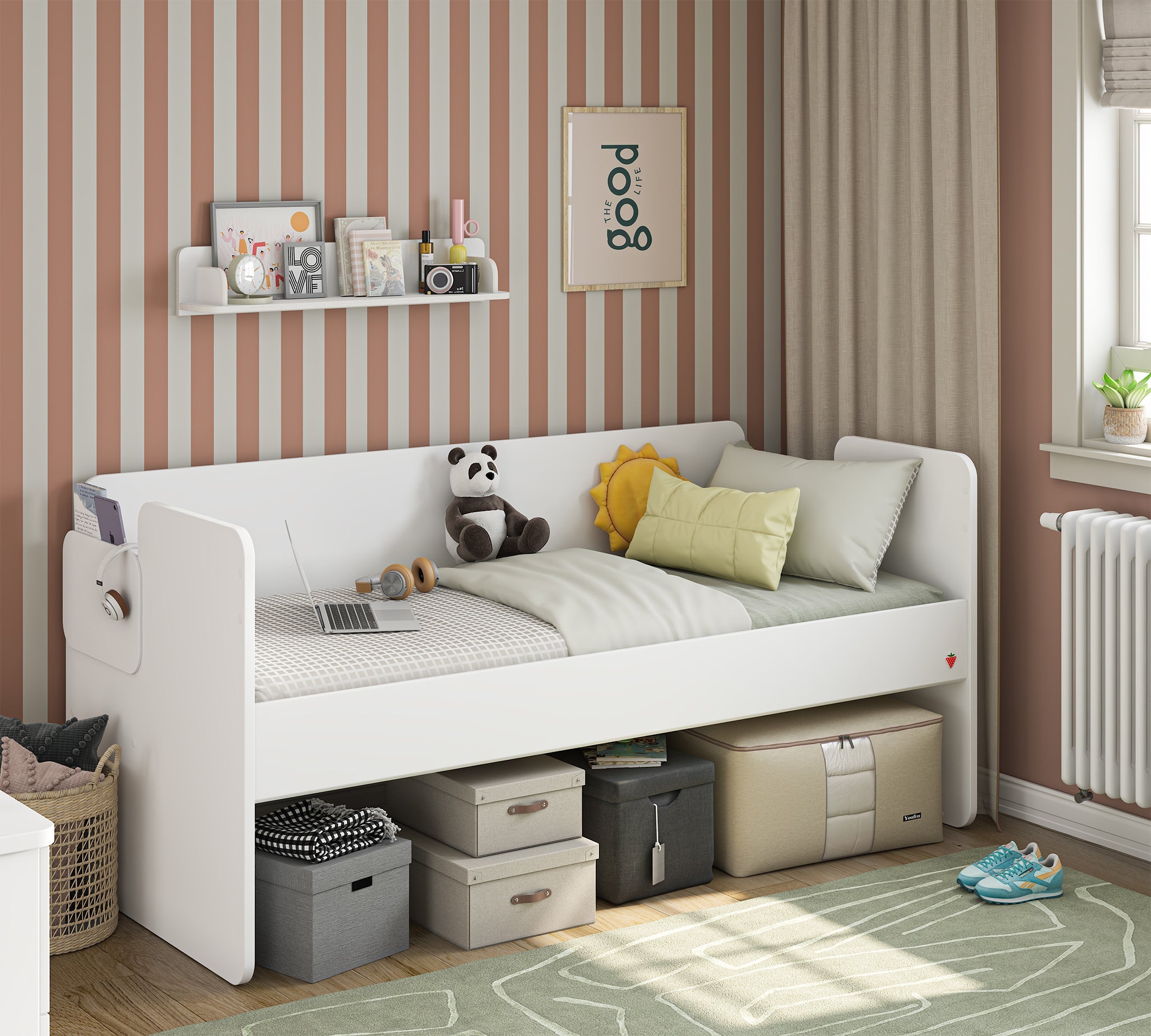 Cilek Studio UPPER Bett (weiß) – Bild 3