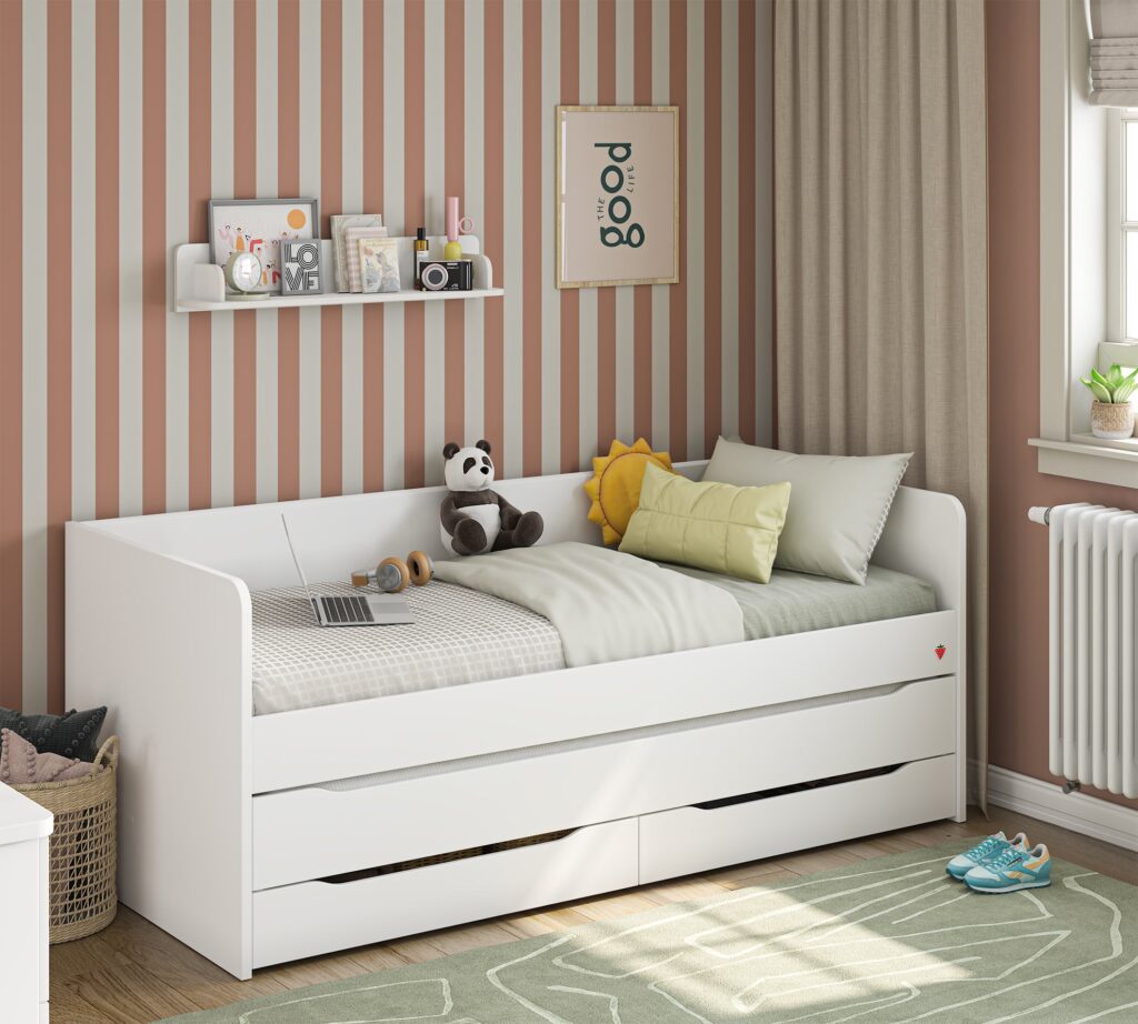 Cilek Studio Ausziehbett (weiß)