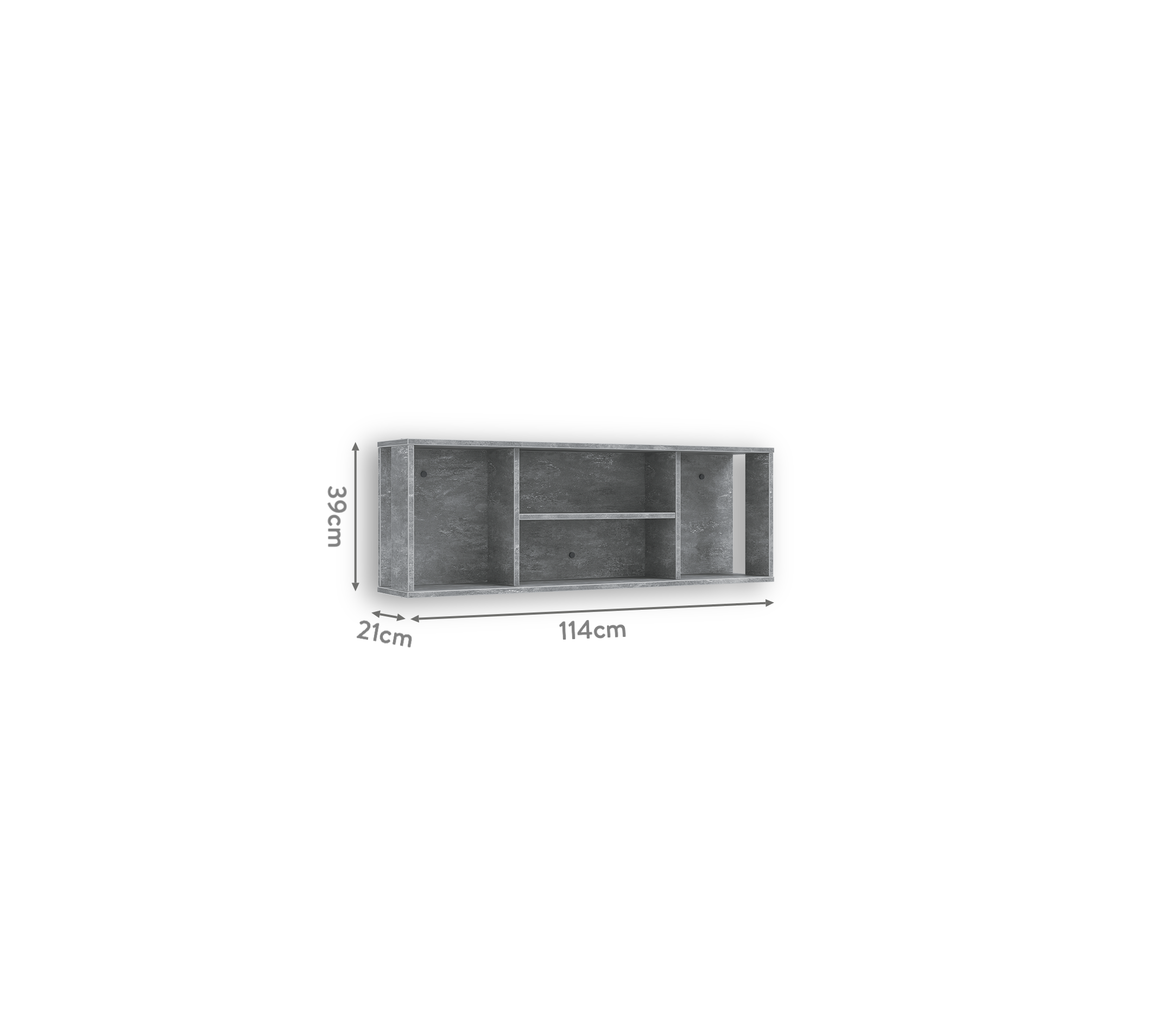 Cilek Space Gray Space Grau WALL UNIT – Bild 6