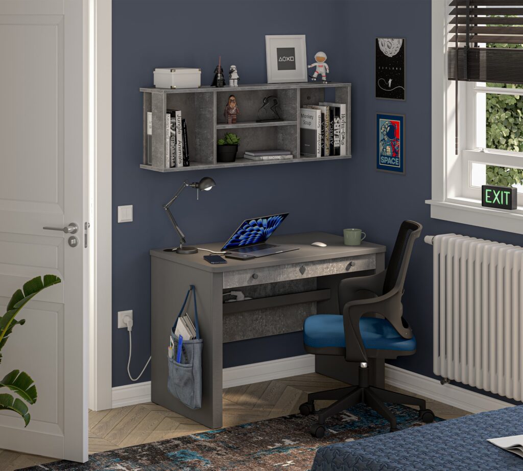Cilek Space Gray Kleiner Schreibtisch