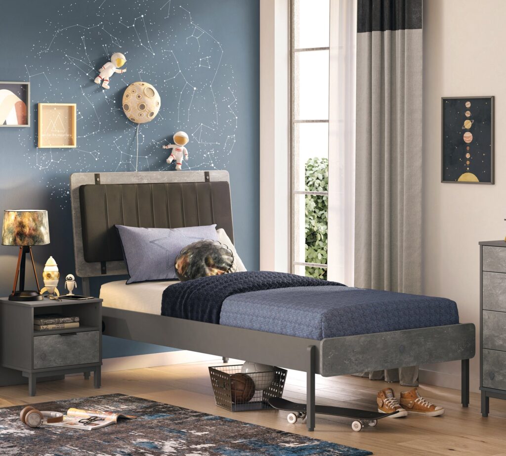 Cilek Space Gray Bett (120 × 200 cm)