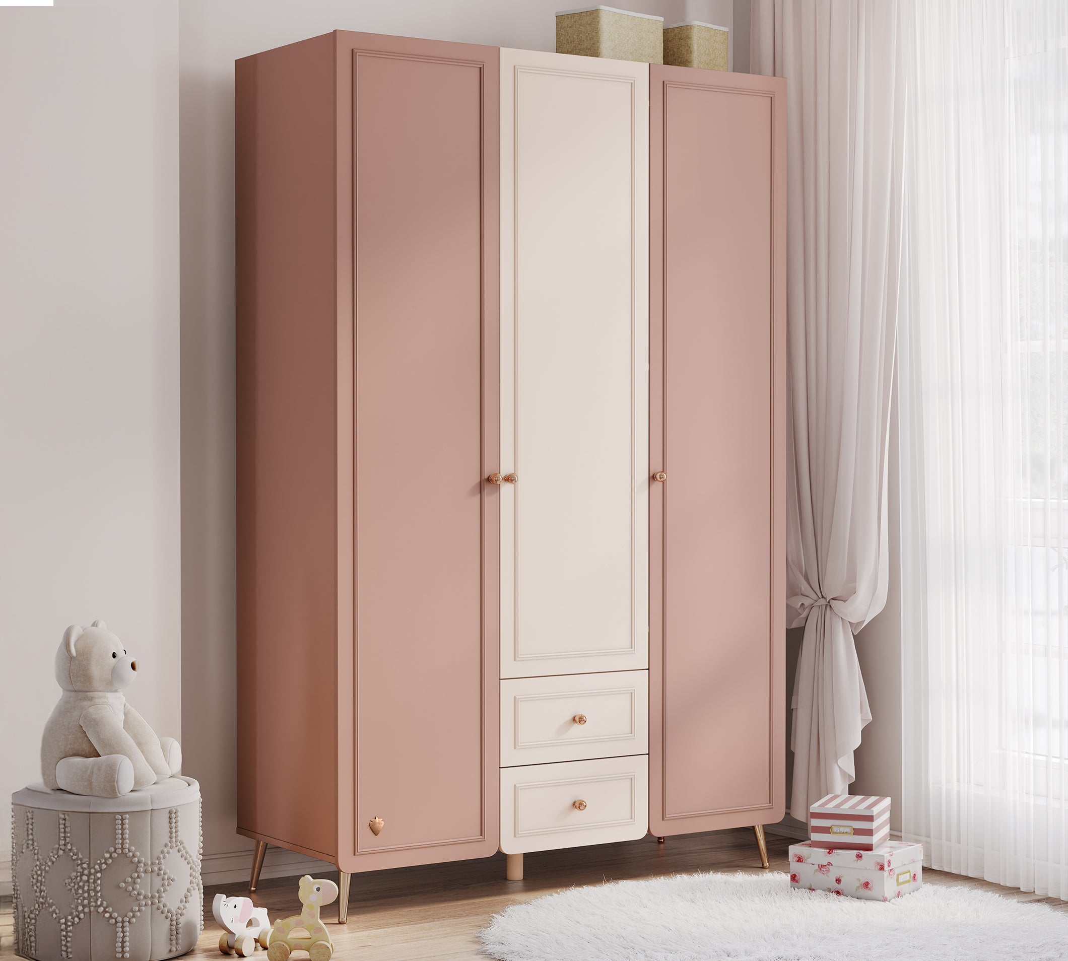 Cilek Baby Elegance Baby Cilek Elegance 3 DOORS Kleiderschrank