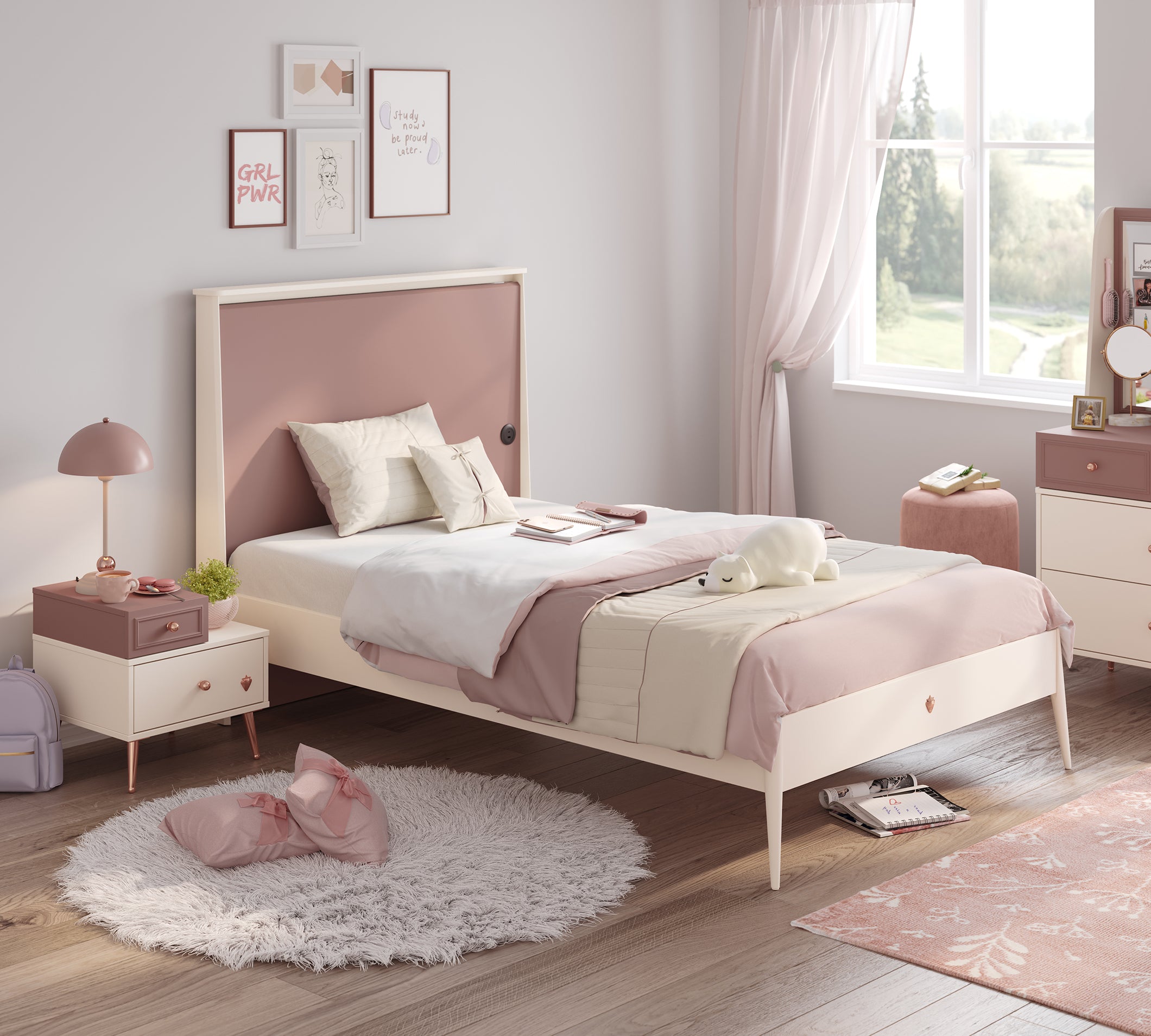Cilek Elegance FLAT HEADBOARD Bett – Bild 2
