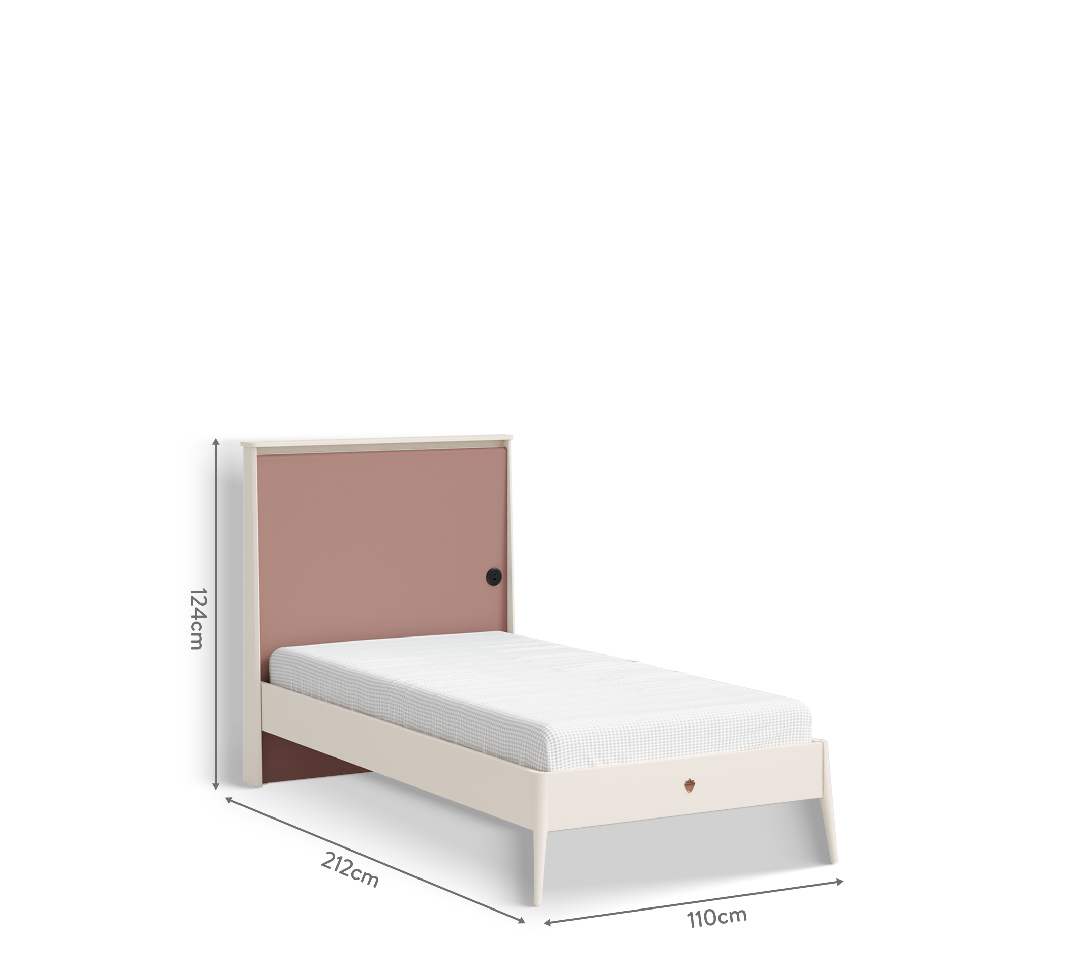 Cilek Elegance FLAT HEADBOARD Bett – Bild 9