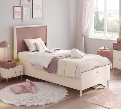Cilek Elegance Stauraumbett mit flachem Kopfteil (100 × 200 cm)