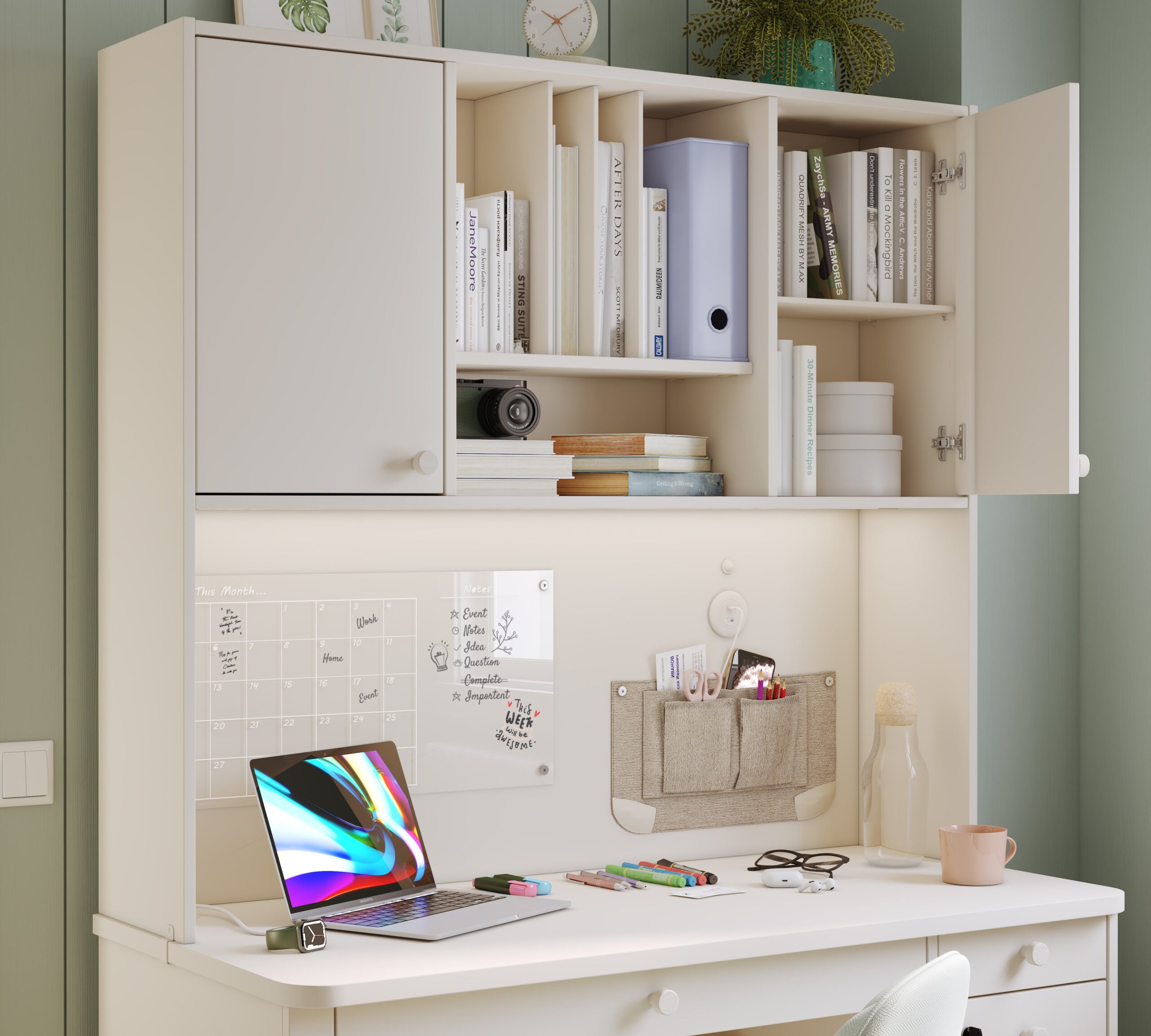 Cilek Varia Cream WIDE STUDY UNIT