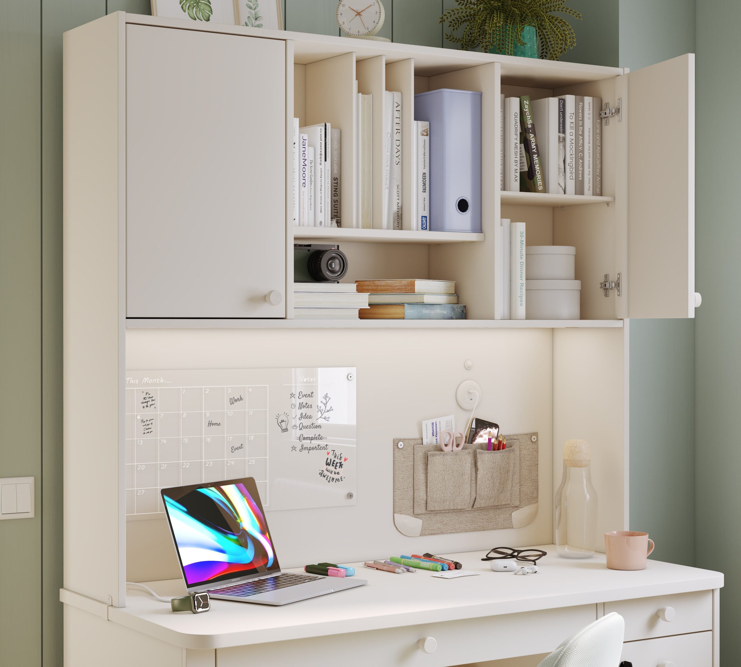 Cilek Varia Cream WIDE STUDY UNIT – Bild 3