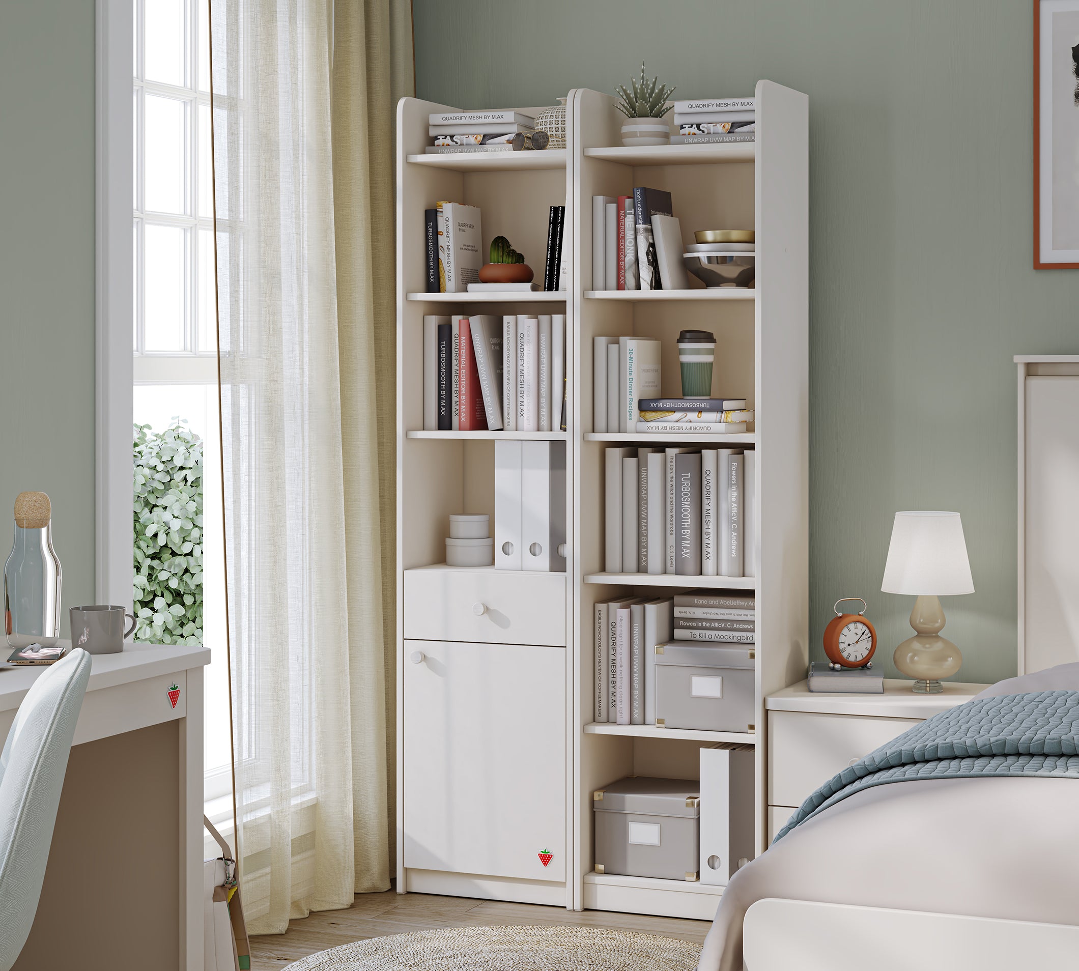 Cilek Varia Cream Bücherregal WITHOUT Tür