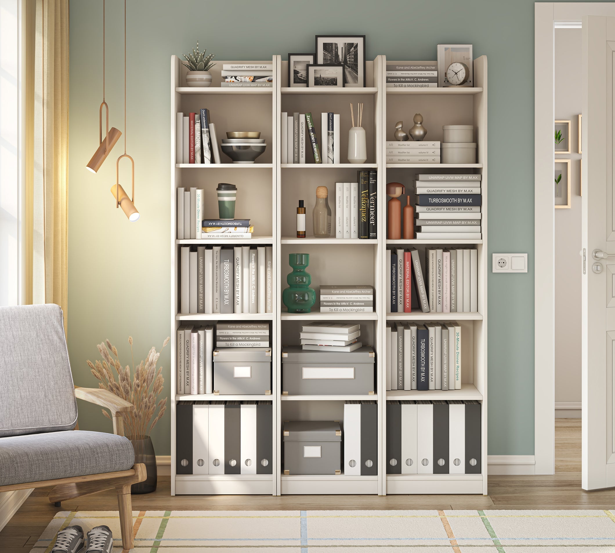 Cilek Varia Cream Bücherregal WITHOUT Tür – Bild 5
