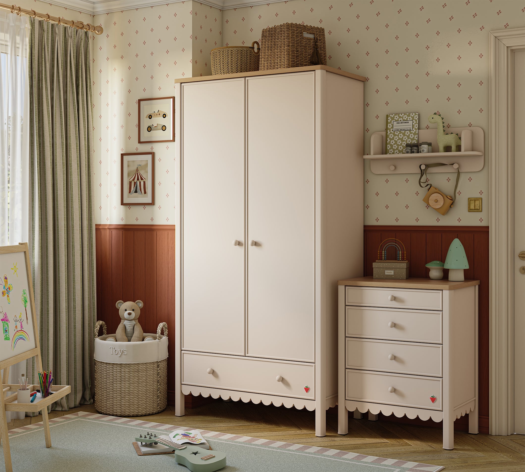 Cilek Toon 2 DOORS Kleiderschrank – Bild 6