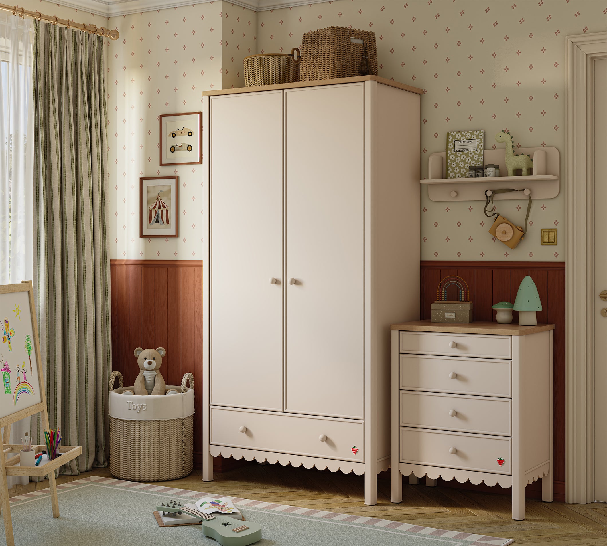 Cilek Toon 2 DOORS Kleiderschrank