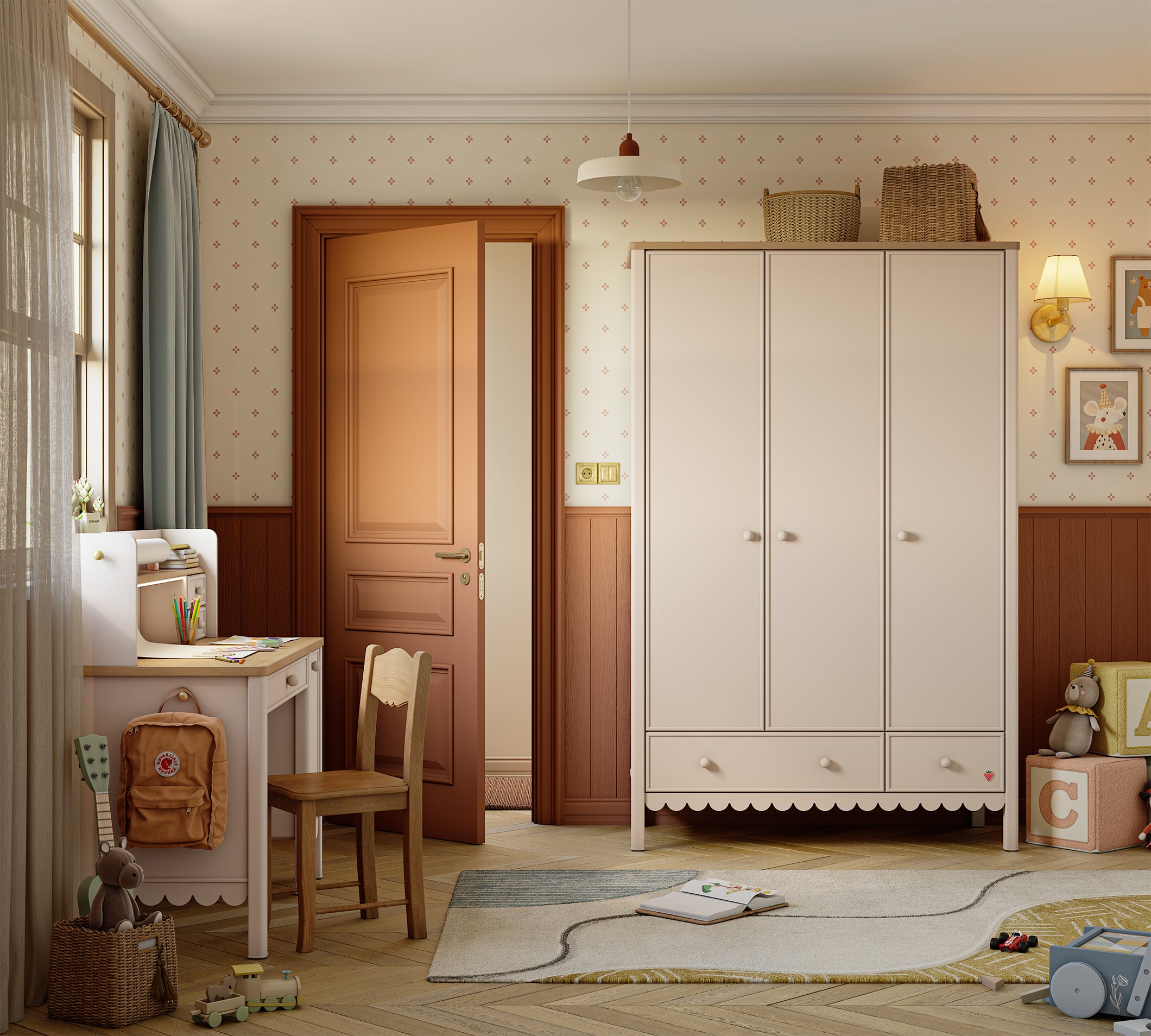 Cilek Toon 3 DOORS Kleiderschrank – Bild 3