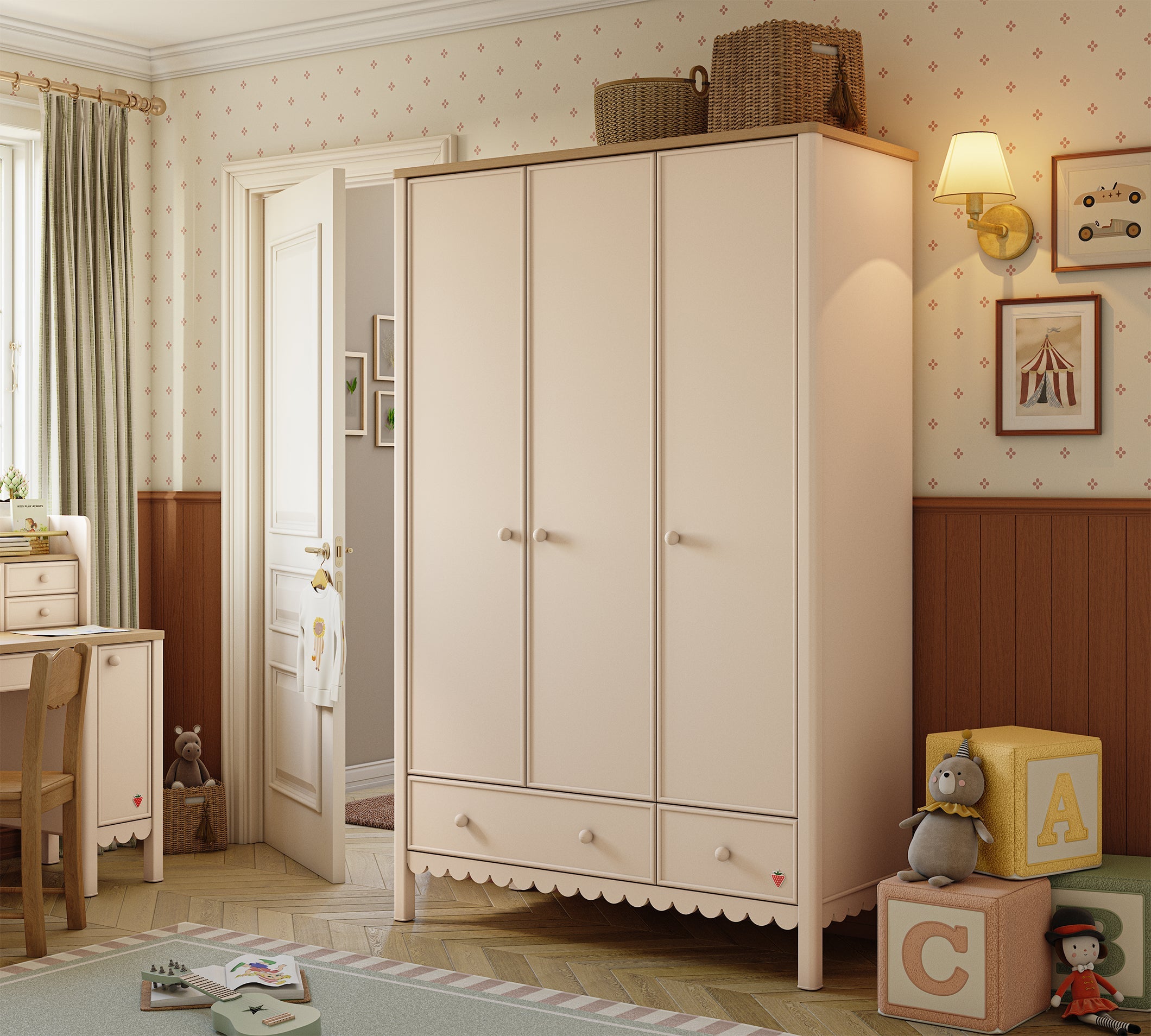 Cilek Toon 3 DOORS Kleiderschrank – Bild 6