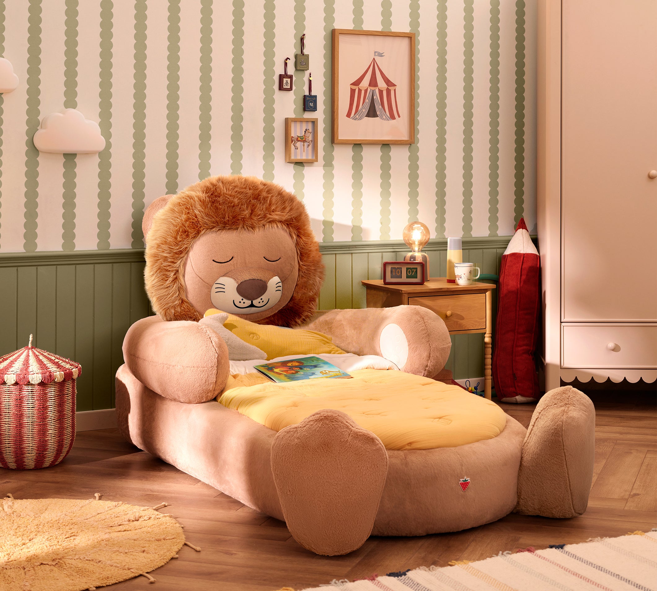 Cilek Fluffy Friends LEO Bett (78 × 163 cm) – Bild 5