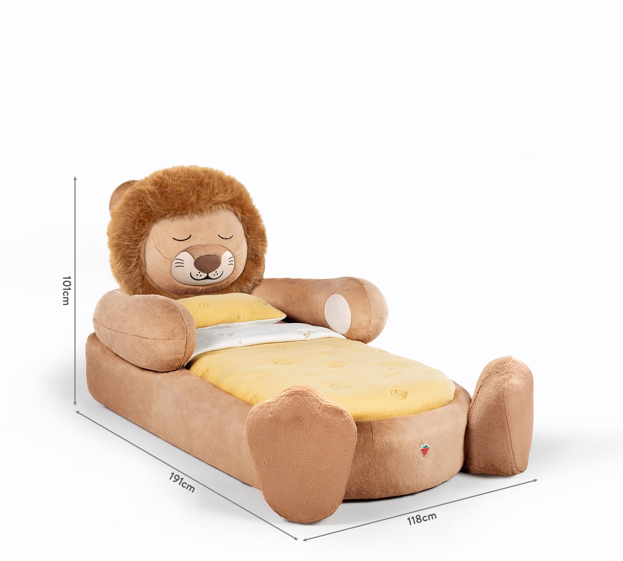 Cilek Fluffy Friends LEO Bett (78 × 163 cm) – Bild 11