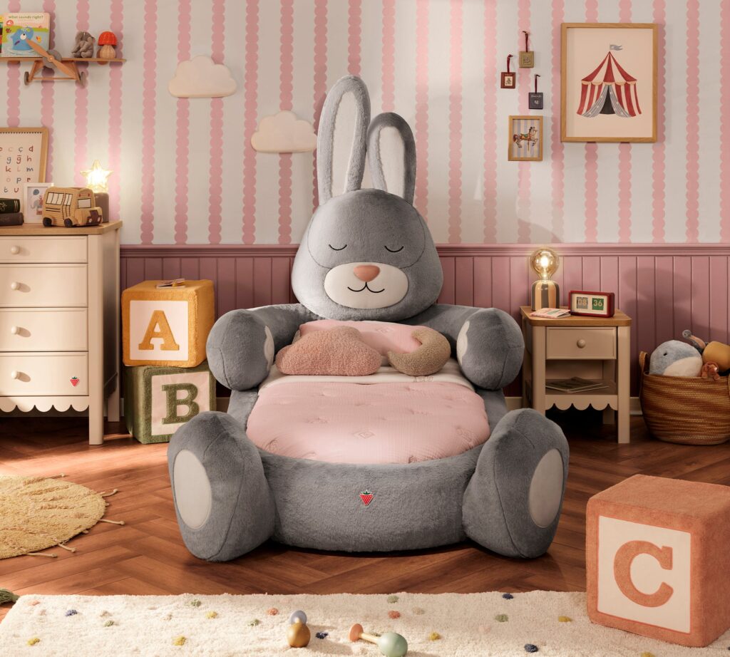 Cilek Fluffy Friends Hasenbett (78 × 163 cm)