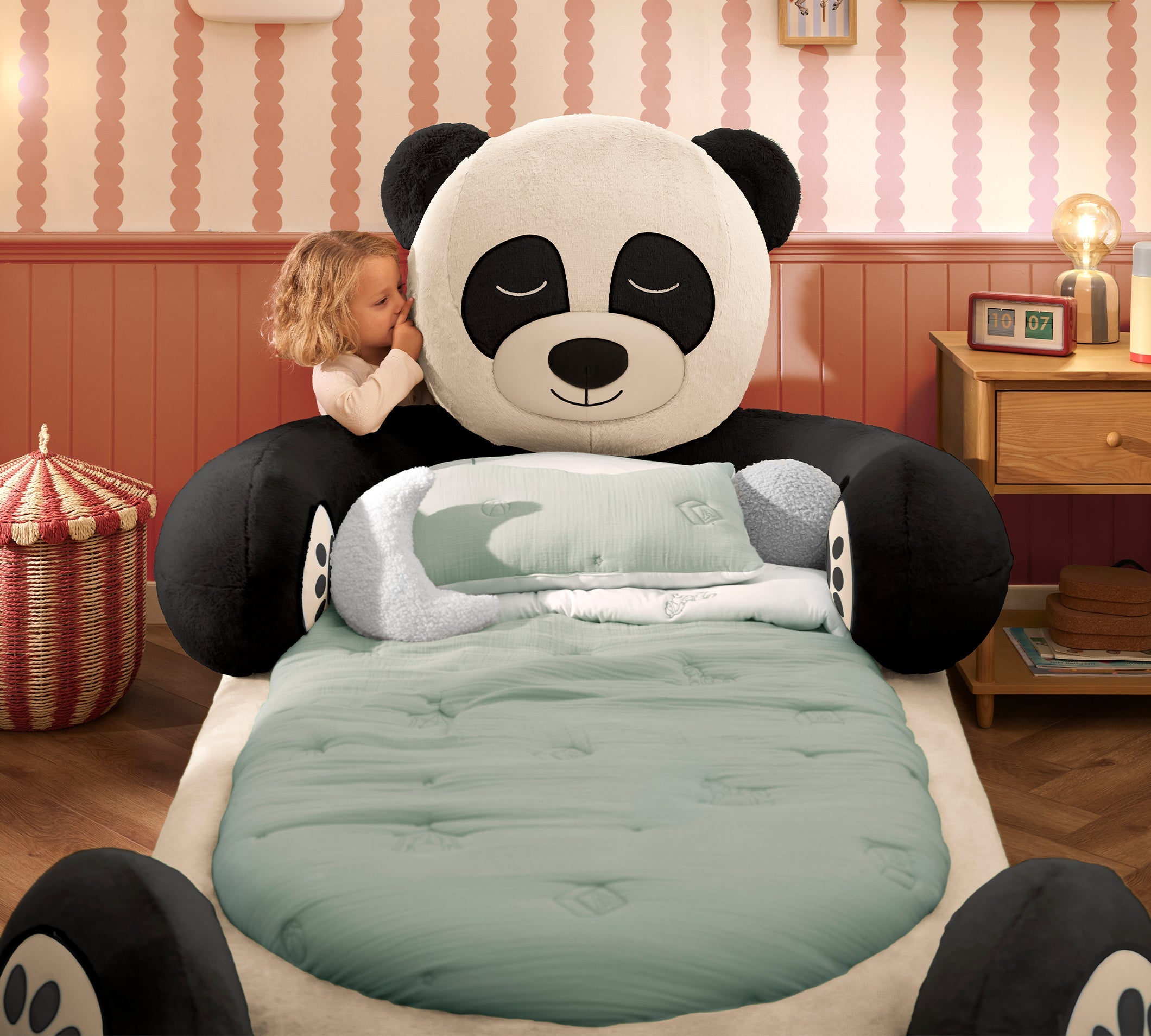 Cilek Fluffy Friends PANDA Bett (78 × 163 cm) – Bild 11