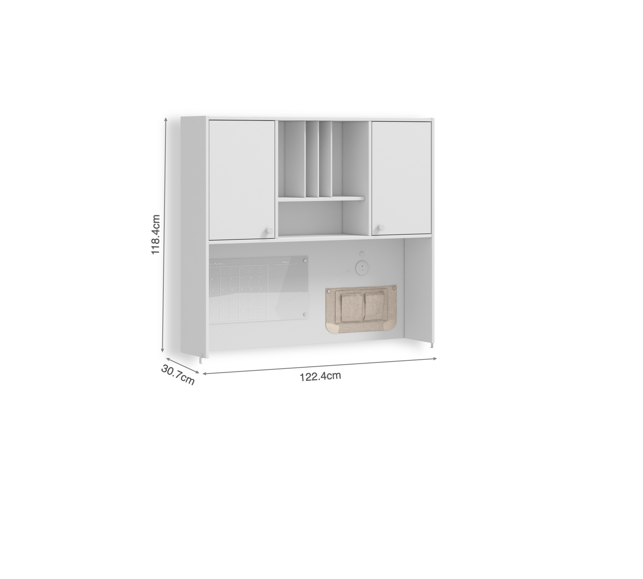 Cilek Varia White Varia Weiß WIDE STUDY UNIT – Bild 8