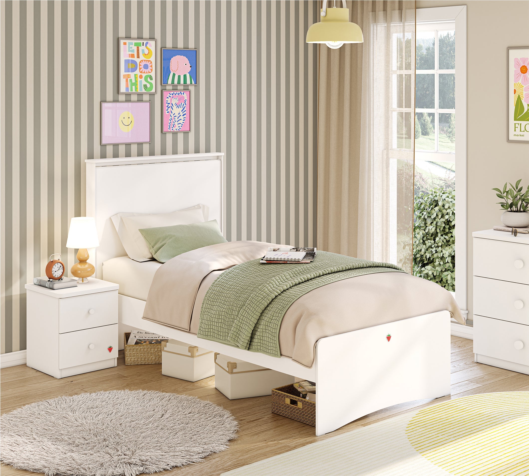 Cilek Varia White Varia Weiß Bett – Bild 8
