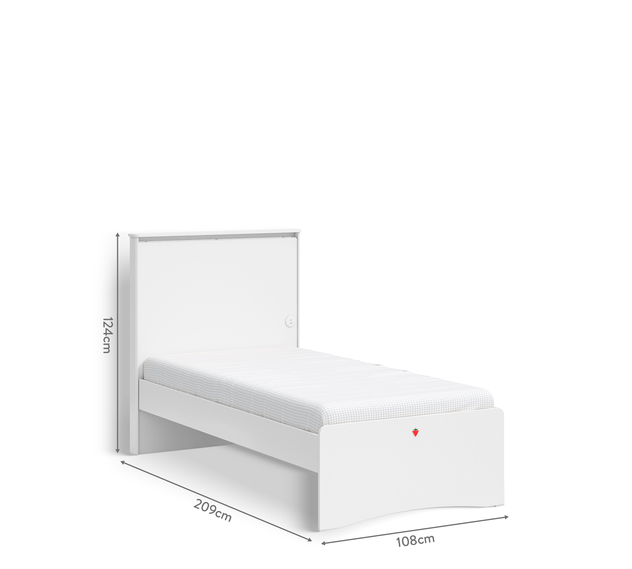 Cilek Varia White Varia Weiß Bett – Bild 6