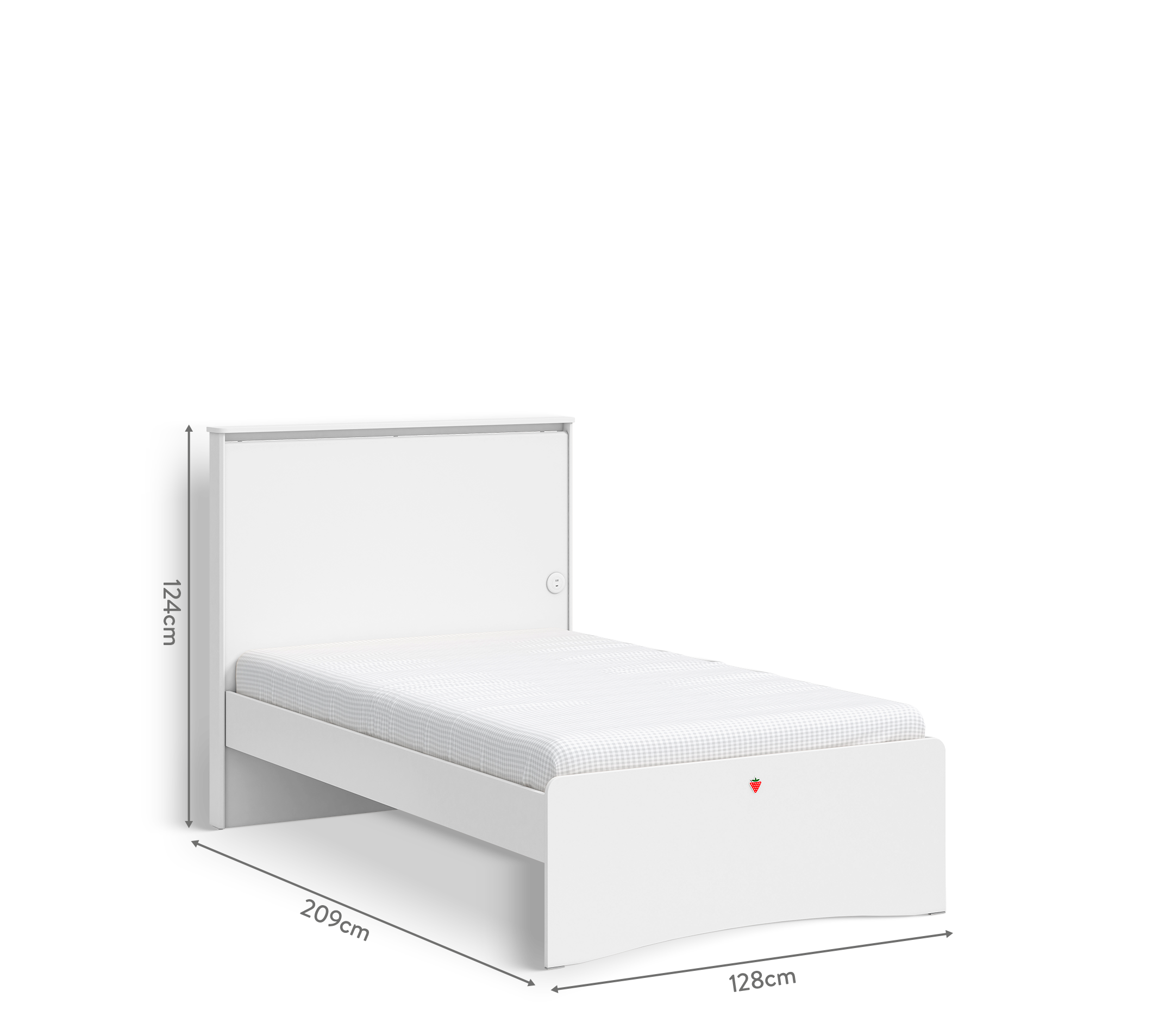 Cilek Varia White Varia Weiß Bett – Bild 7