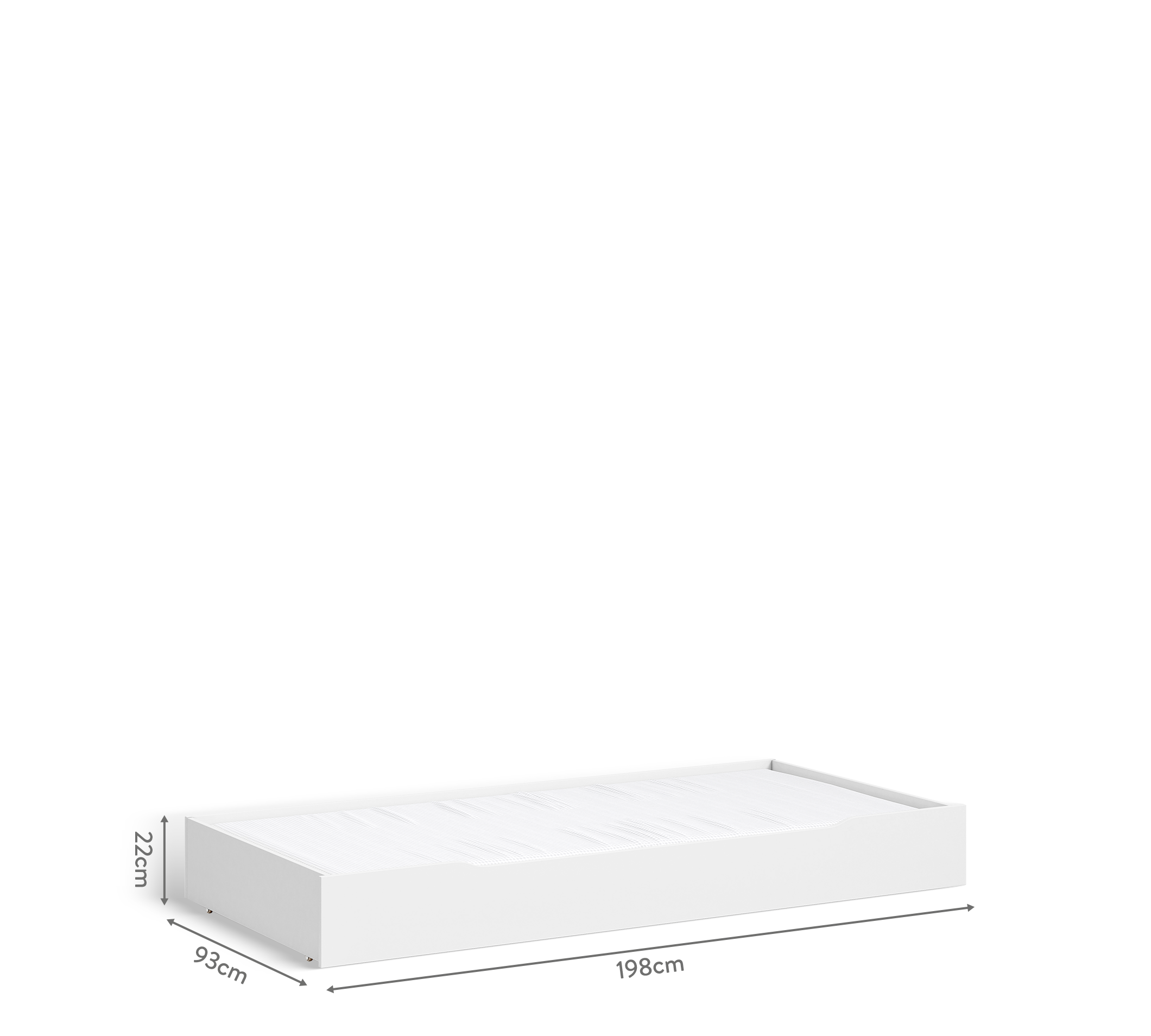 Cilek Varia White Varia Weiß Ausziehbett (90X190 CM) – Bild 6