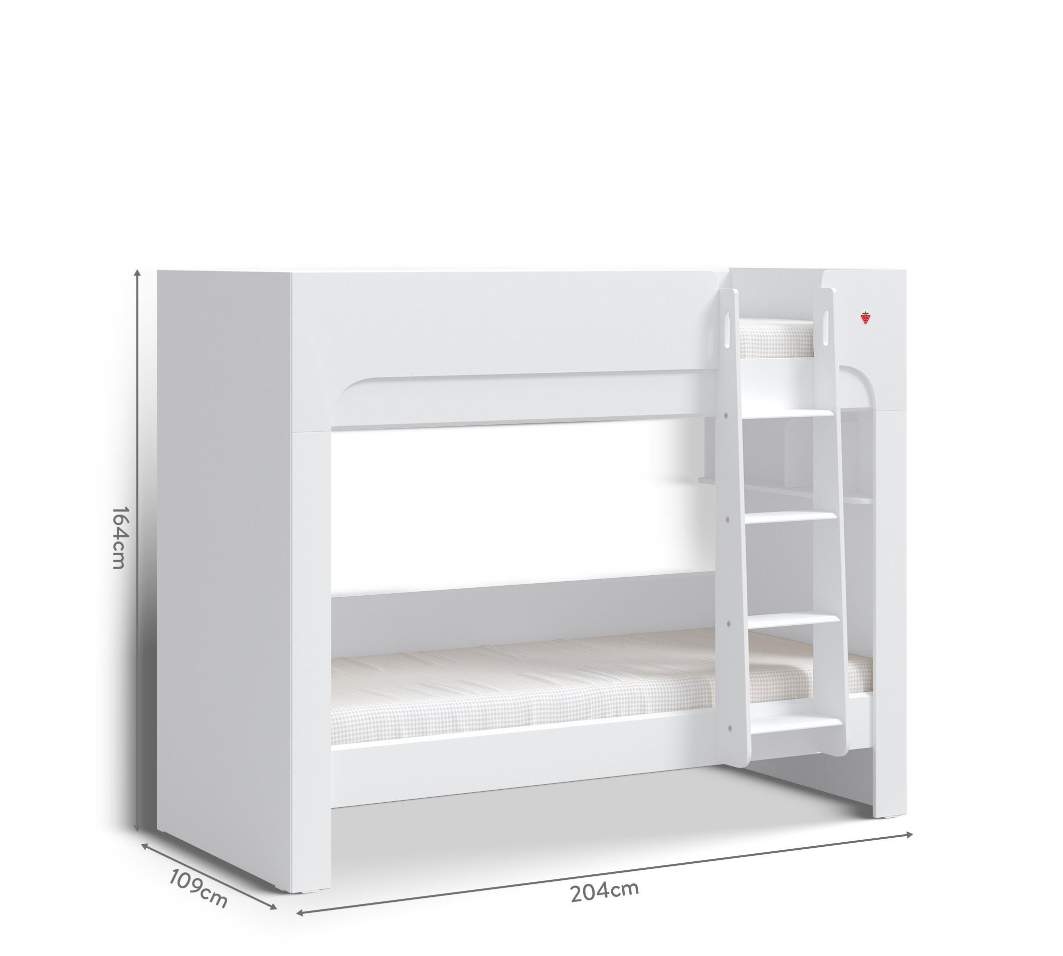 Cilek Varia White NEST Etagenbett Weiß (90X200 CM) – Bild 4