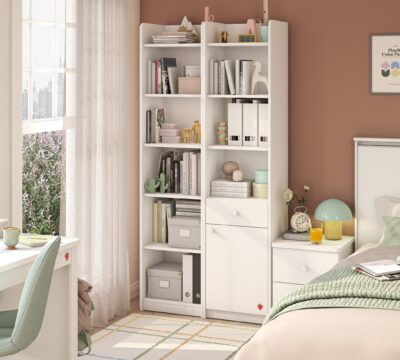 Cilek Varia White Bücherregal mit Schublade