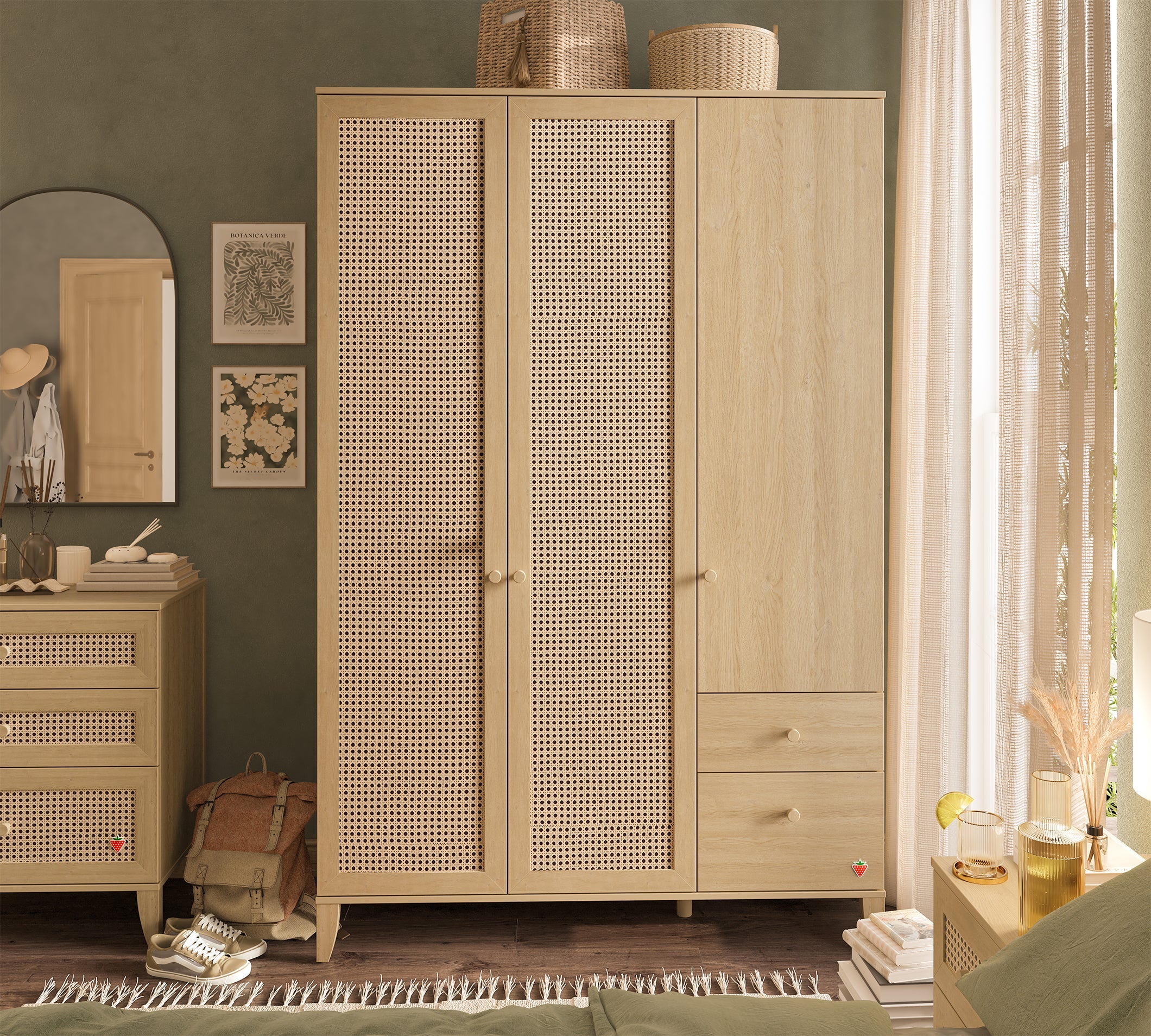 Cilek Loof 3-türiger Kleiderschrank – Bild 6
