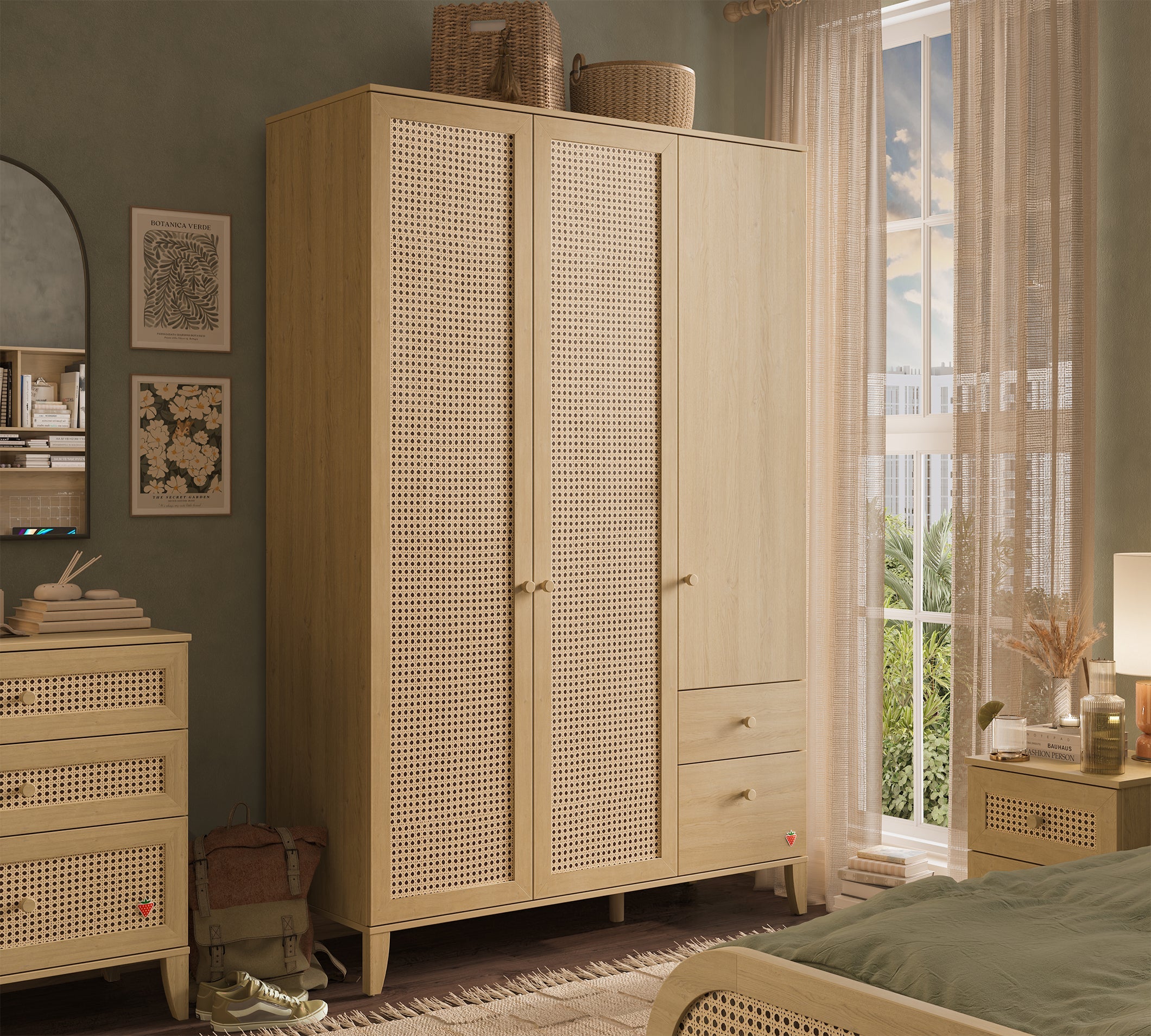 Cilek Loof 3-türiger Kleiderschrank – Bild 7