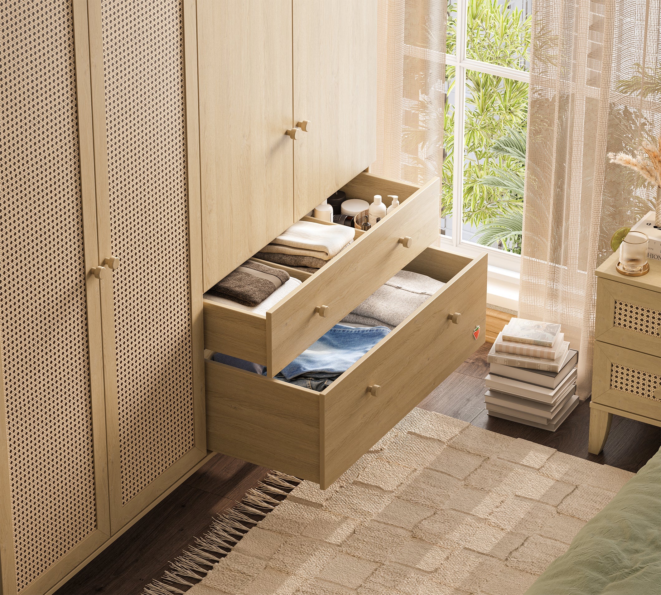 Cilek Loof 4-türiger Kleiderschrank – Bild 9