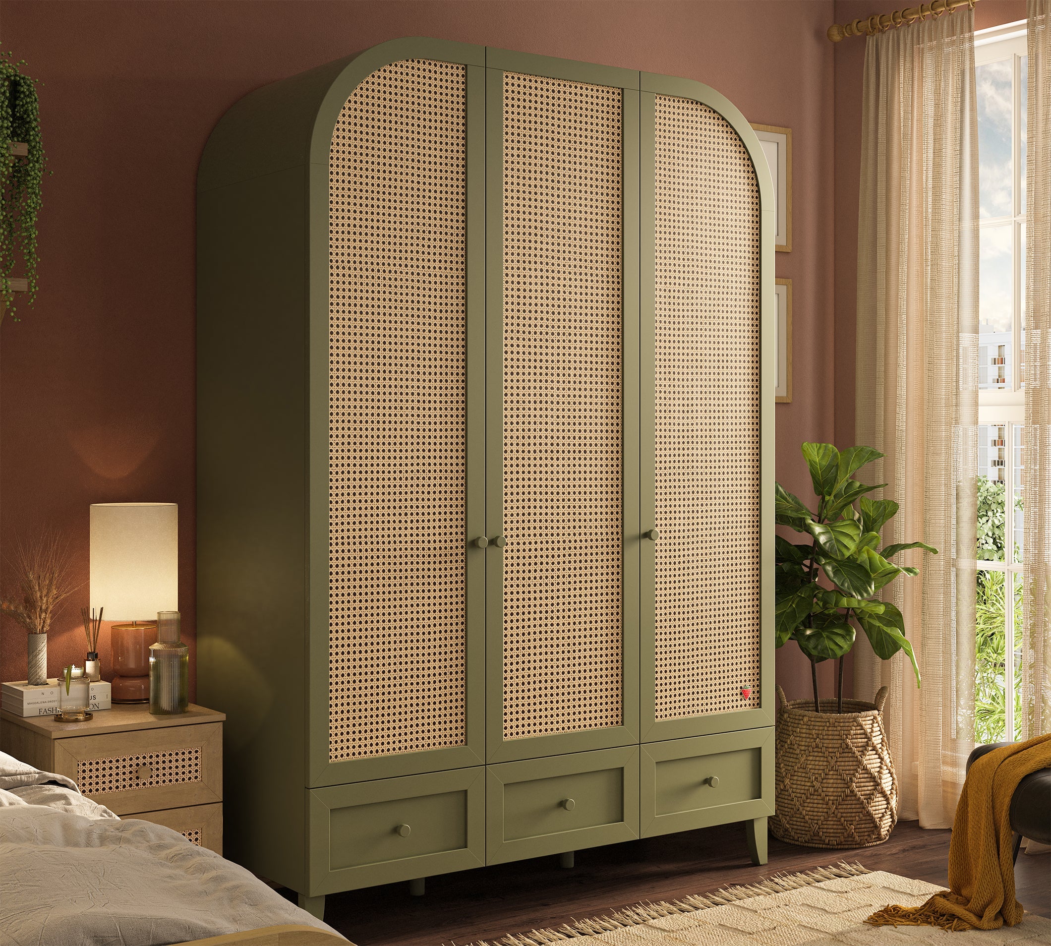 Cilek Loof ARC 3-türiger Kleiderschrank – Bild 8