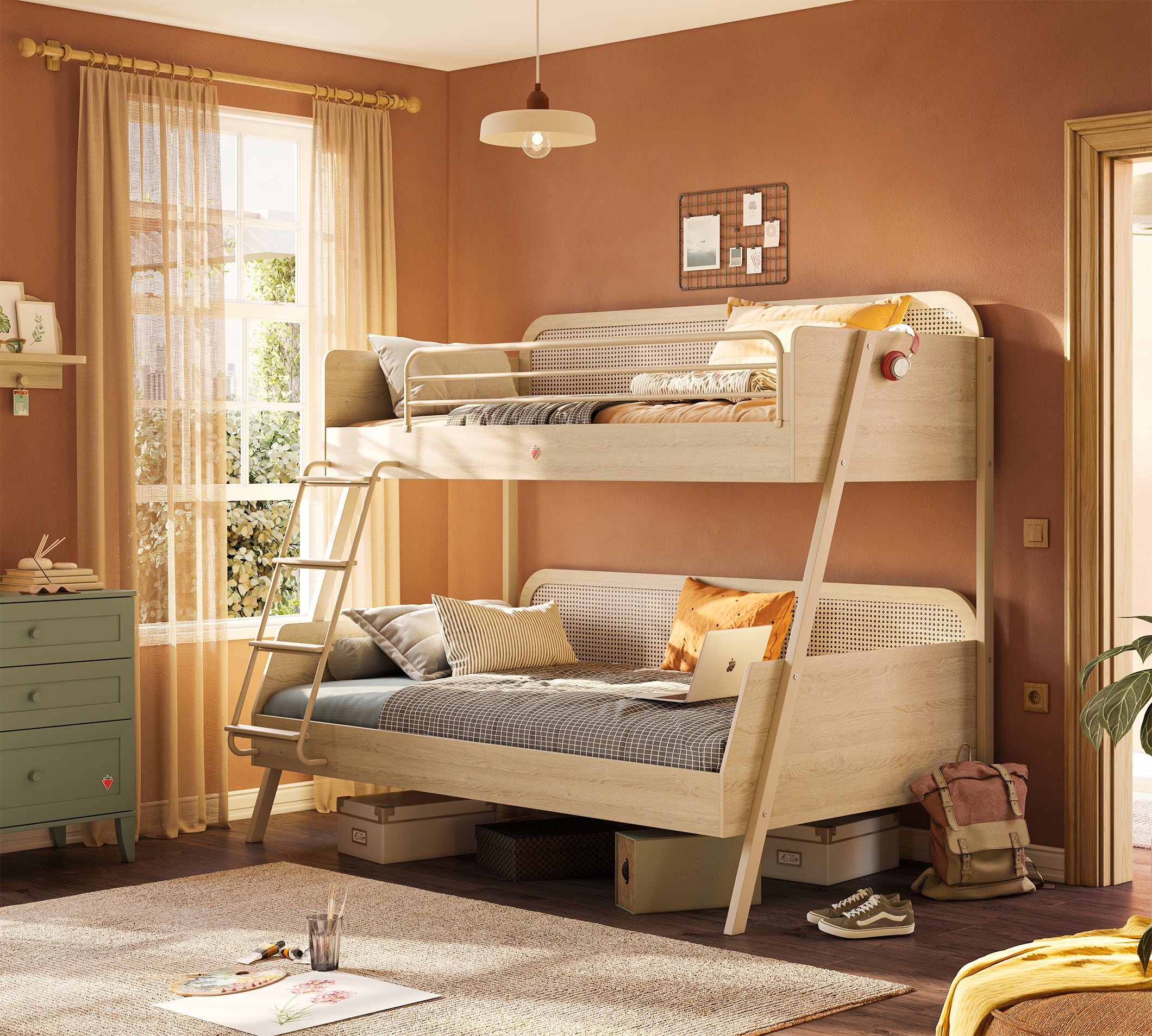 Cilek Loof Großes Etagenbett (90 × 200–120 × 200 cm)