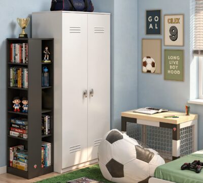 Cilek LOCKER Kleiderschrank-Weiß