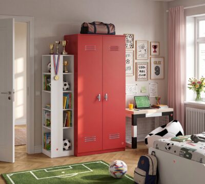 Cilek LOCKER Kleiderschrank-Rot