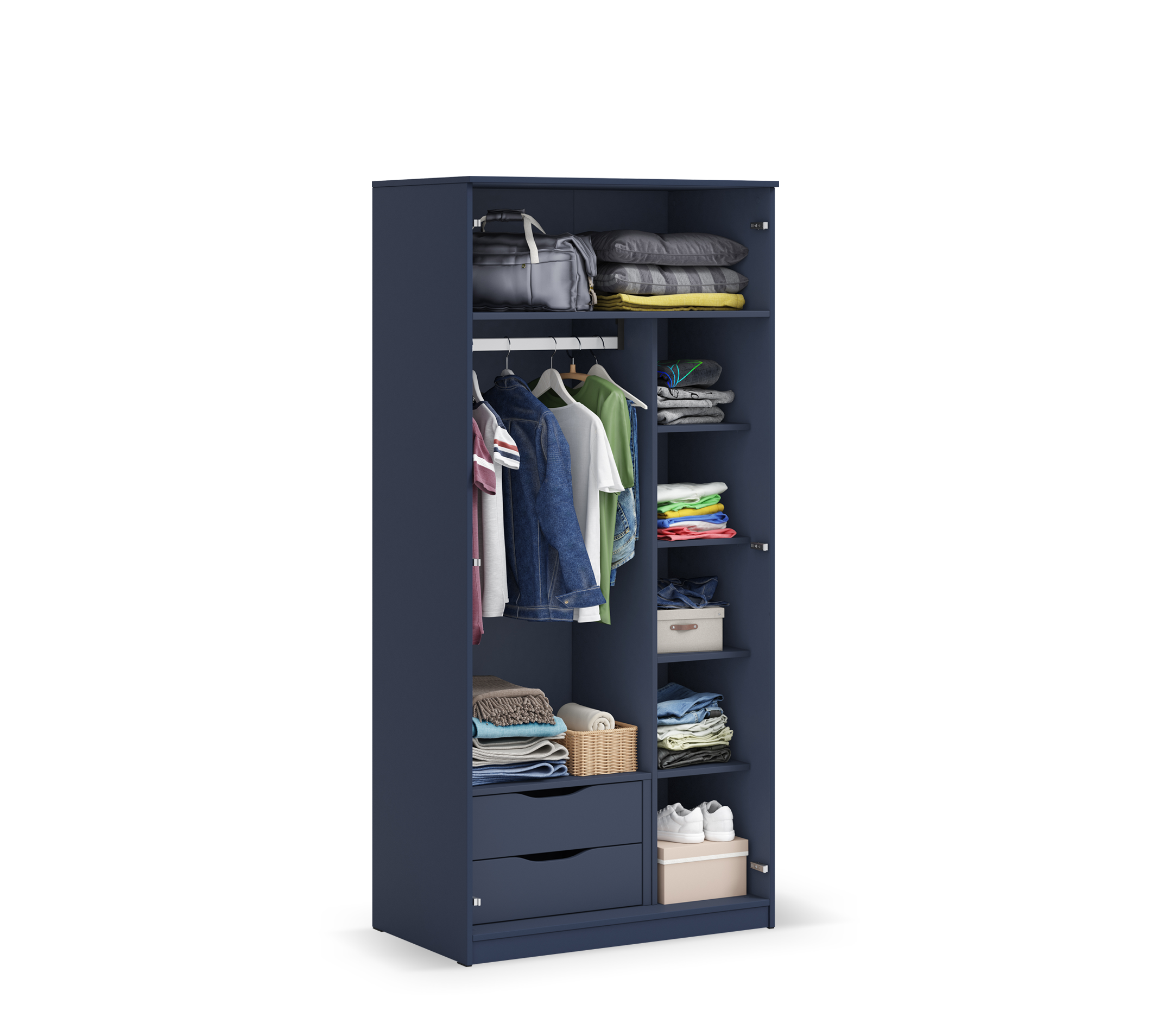 Cilek LOCKER Kleiderschrank-Dunkelblau – Bild 16