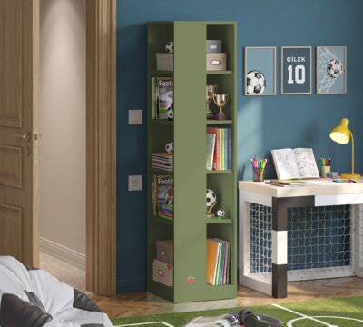 Cilek Eck-Bücherregal-Grün