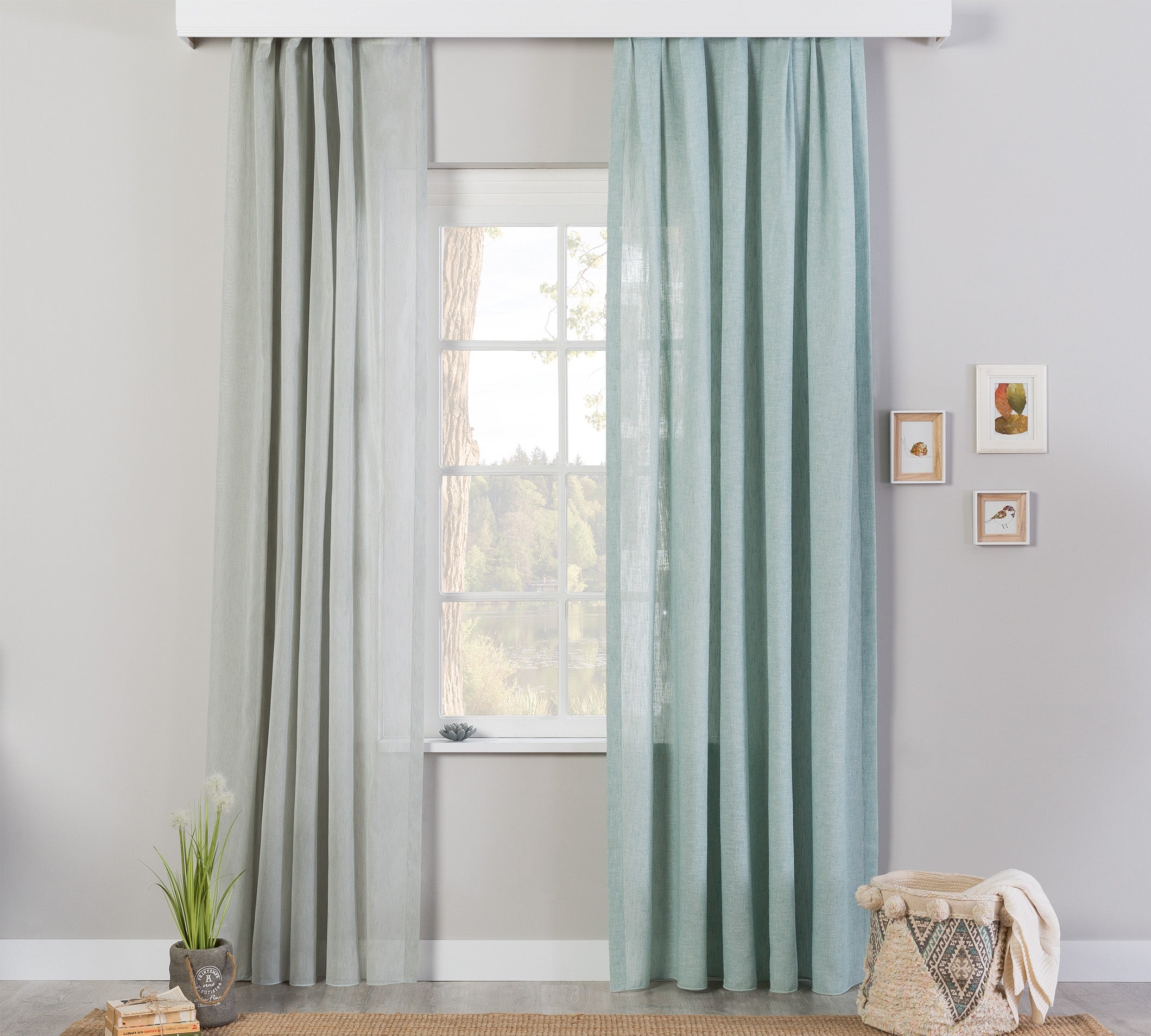 Cilek DRESSY BACKGROUND Vorhang MINT (100X260 CM) – Bild 5