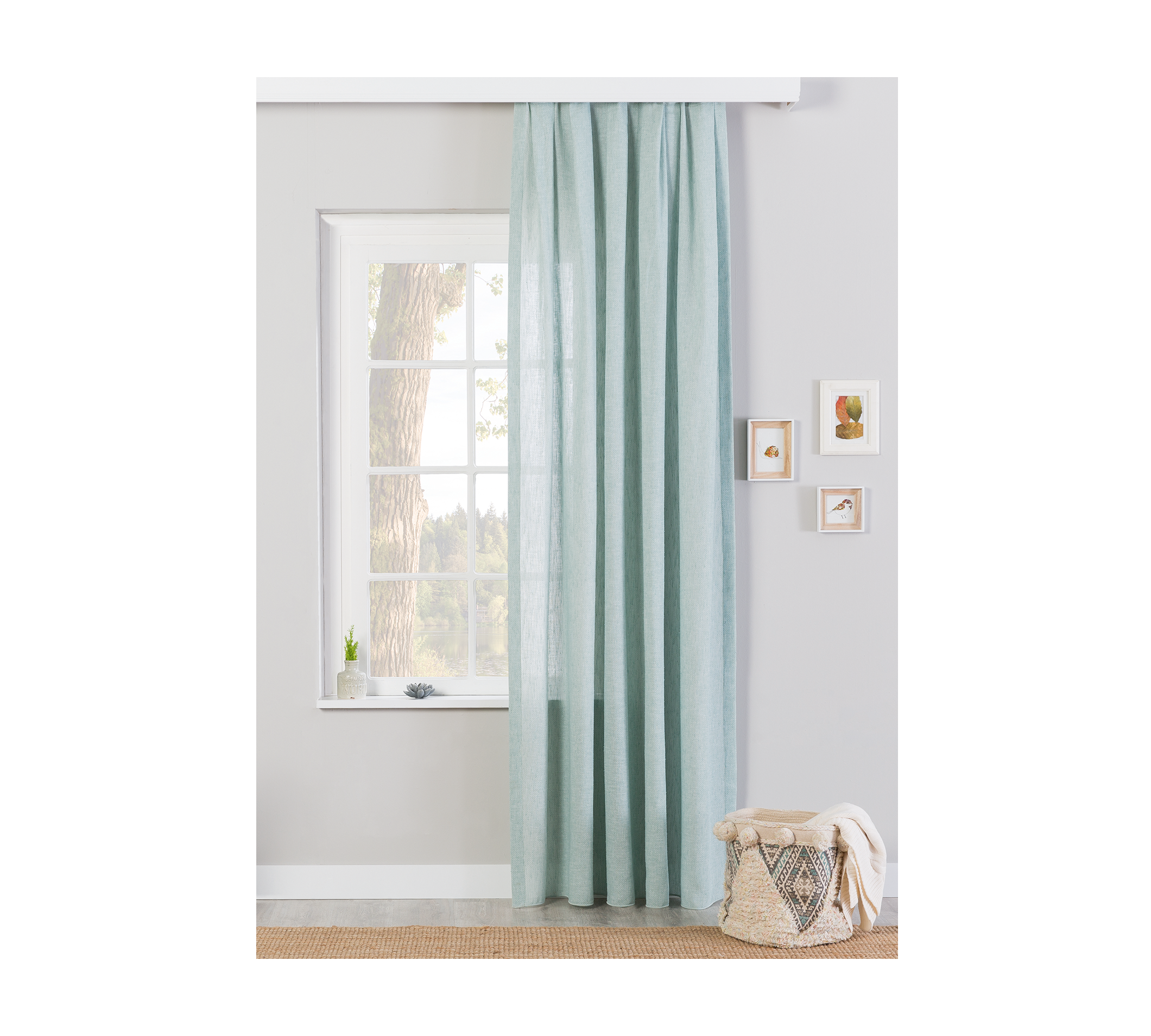 Cilek DRESSY BACKGROUND Vorhang MINT (100X260 CM) – Bild 4