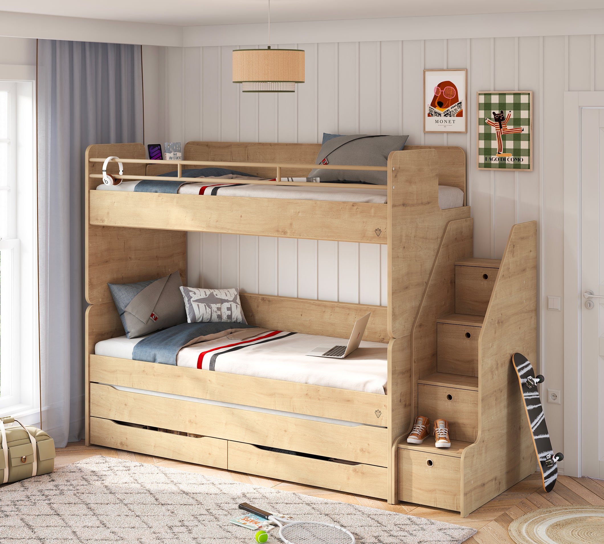 Cilek Studio Ausziehbett (mocha) – Bild 2