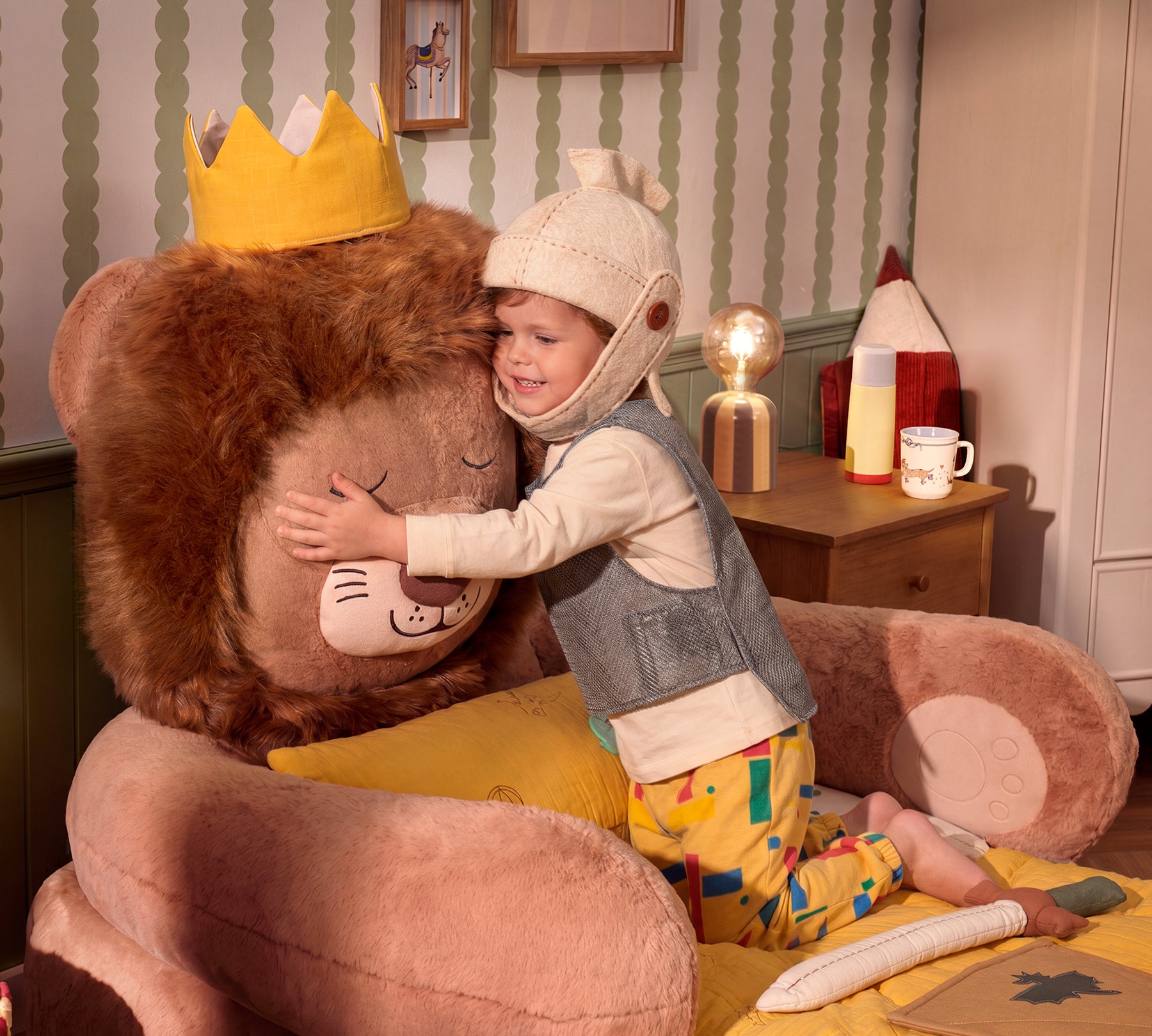 Cilek Fluffy Friends LEO Bett (78 × 163 cm) – Bild 2