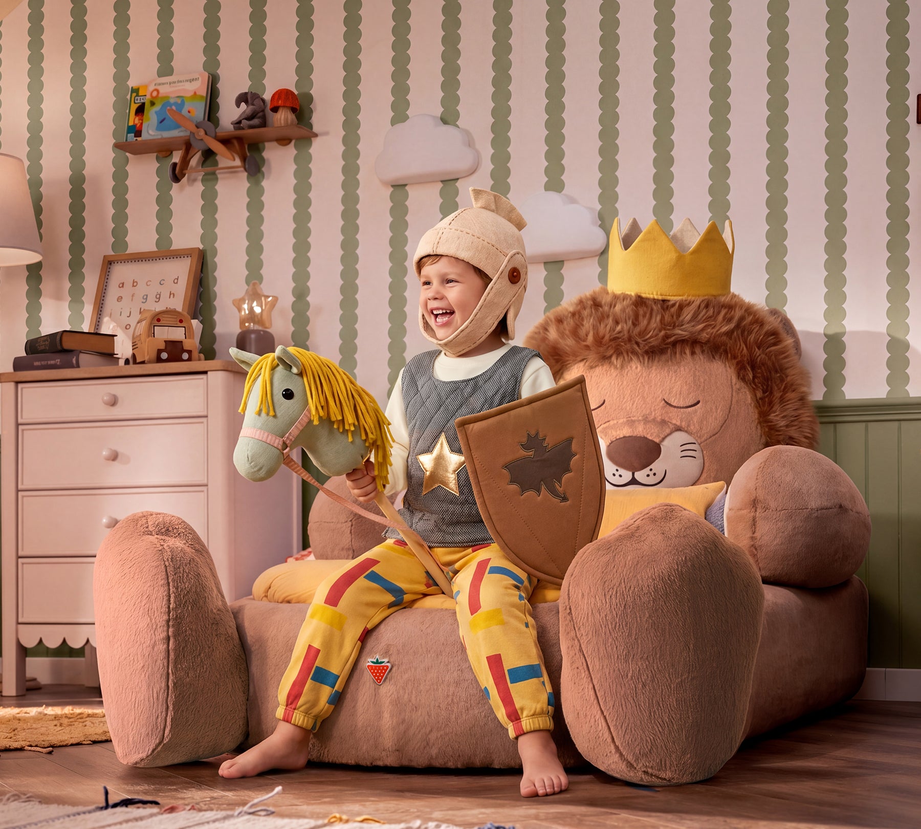 Cilek Fluffy Friends LEO Bett (78 × 163 cm) – Bild 9