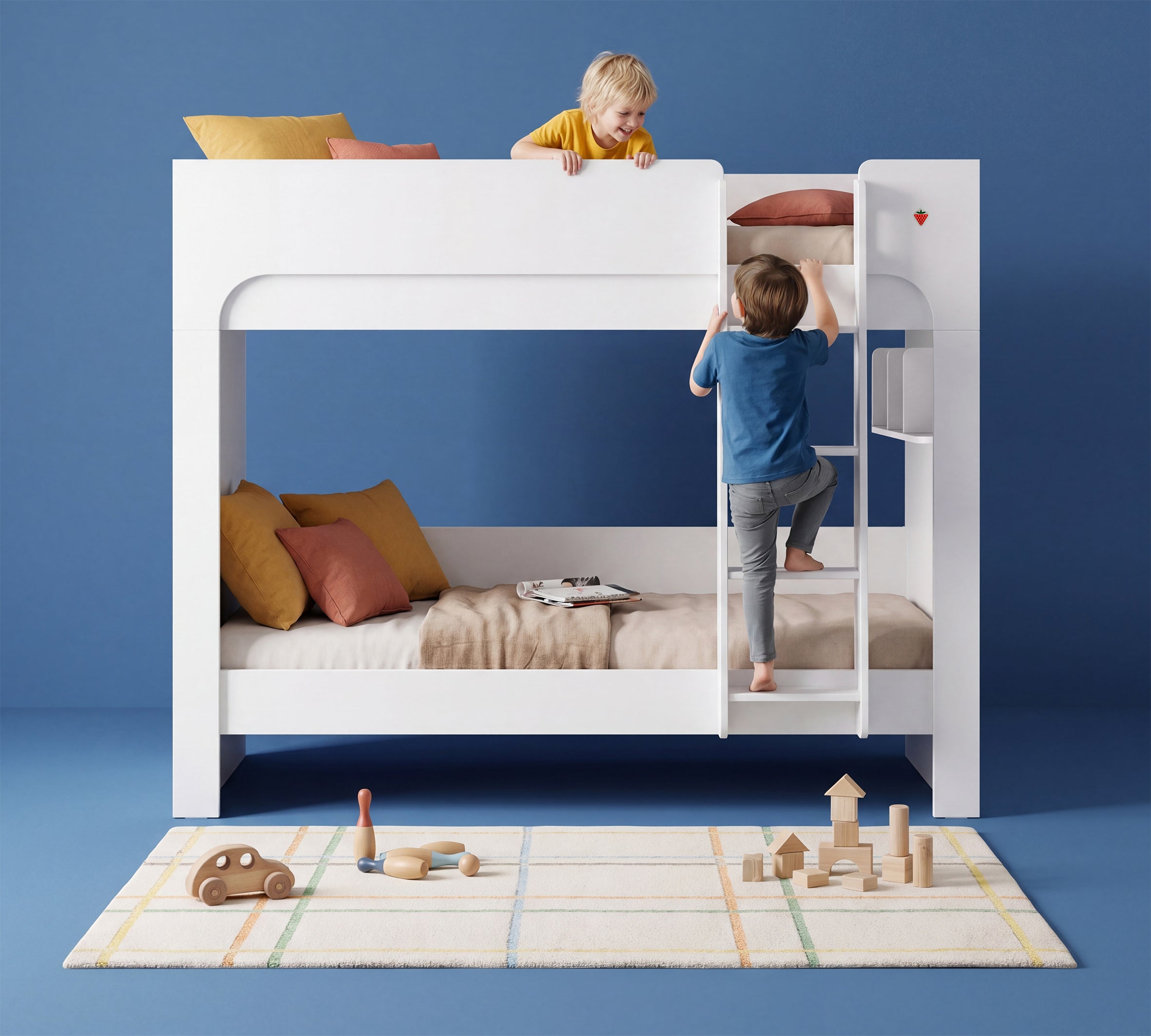 Cilek Varia White NEST Etagenbett Weiß (90X200 CM) – Bild 5