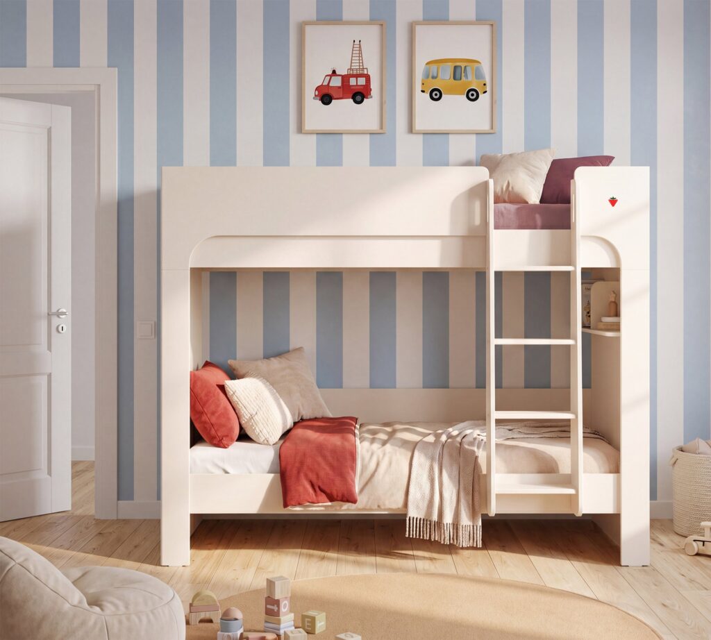 Cilek Varia Cream NEST Etagenbett Creme (90 × 200 cm)