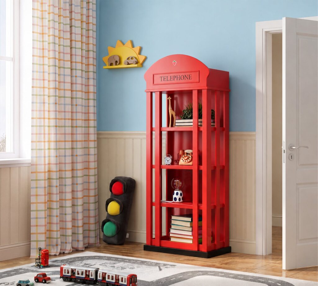 Cilek Racecup Telefonzellen-Bücherregal