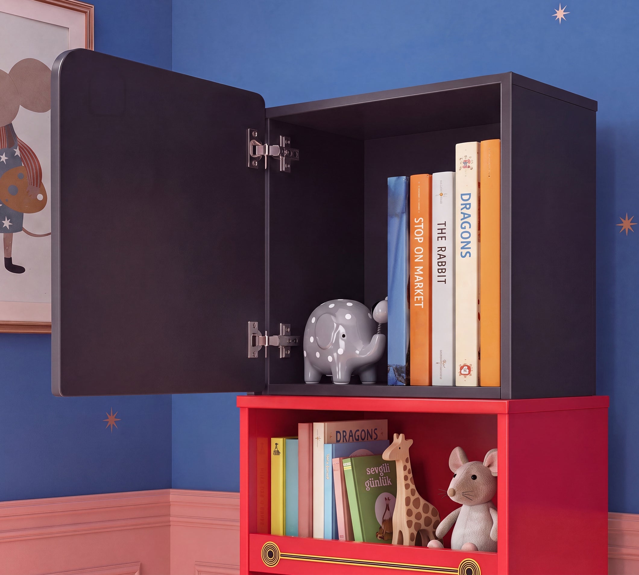 Cilek Racecup Zinnsoldaten-Bücherregal – Bild 4