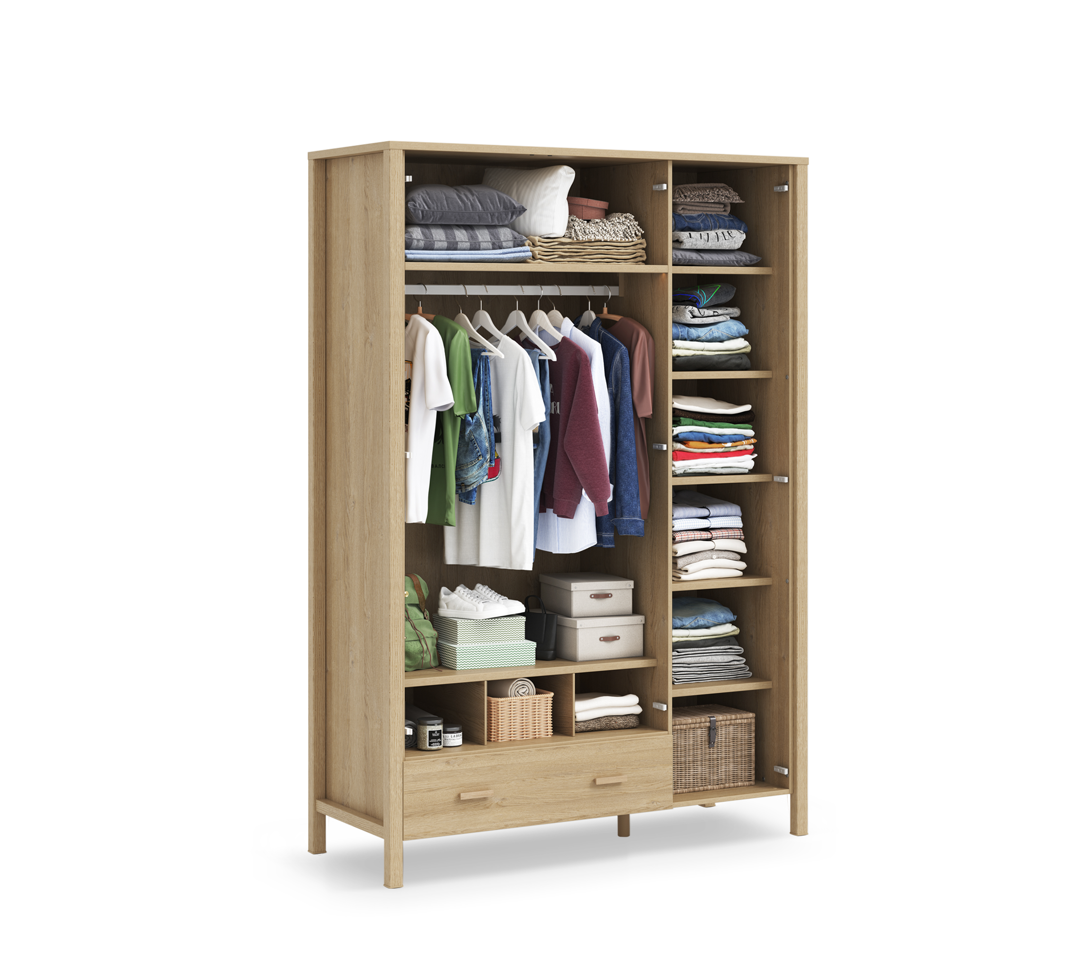 Cilek Mizu 3-türiger Kleiderschrank – Bild 5